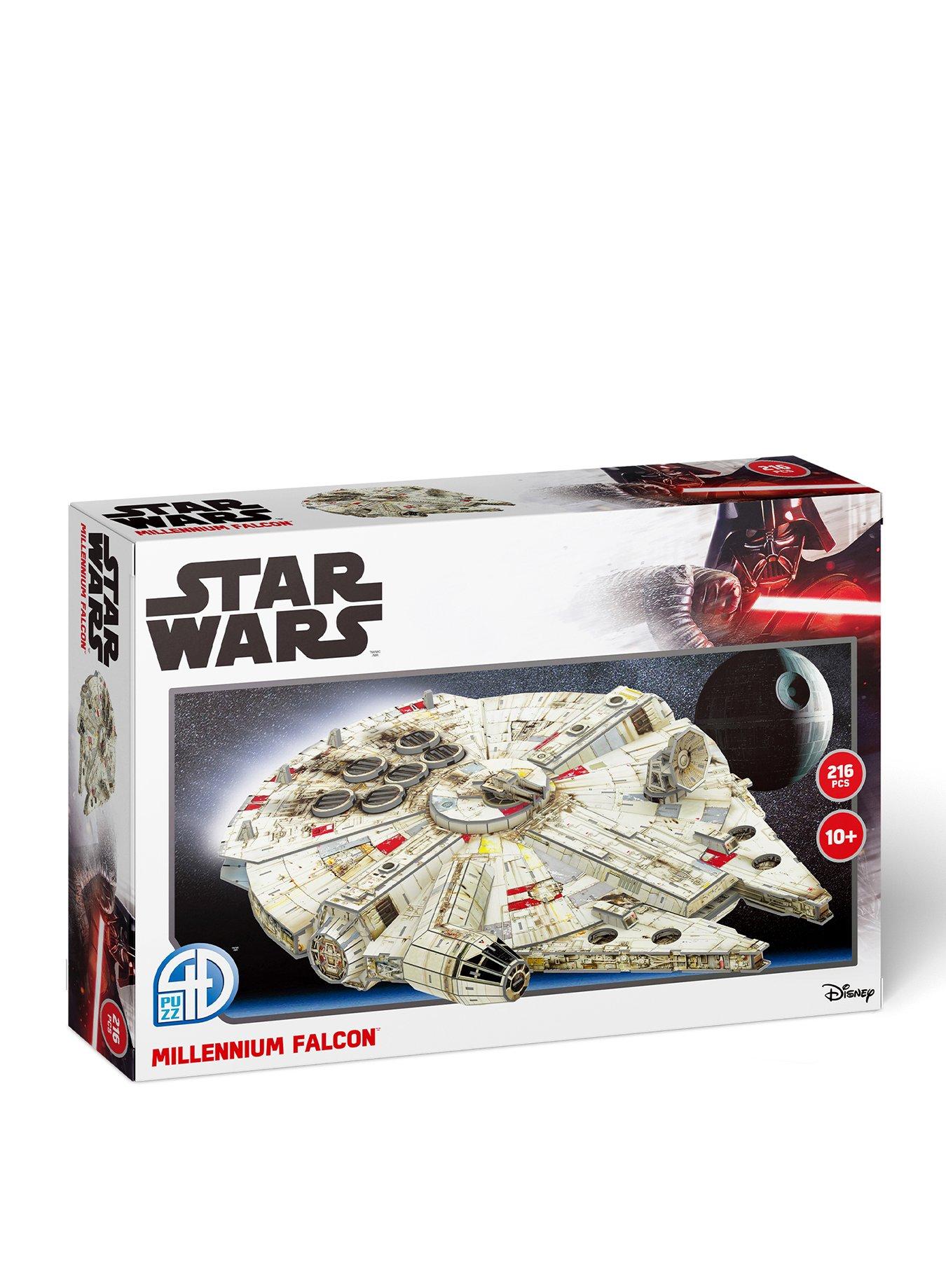 Image 1 of 6 of Star Wars Star Wars Millennium Falcon 216-Piece Detailed Model Kit