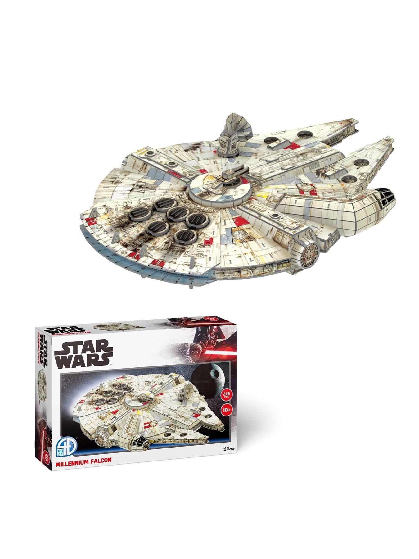 Image 3 of 6 of Star Wars Star Wars Millennium Falcon 216-Piece Detailed Model Kit