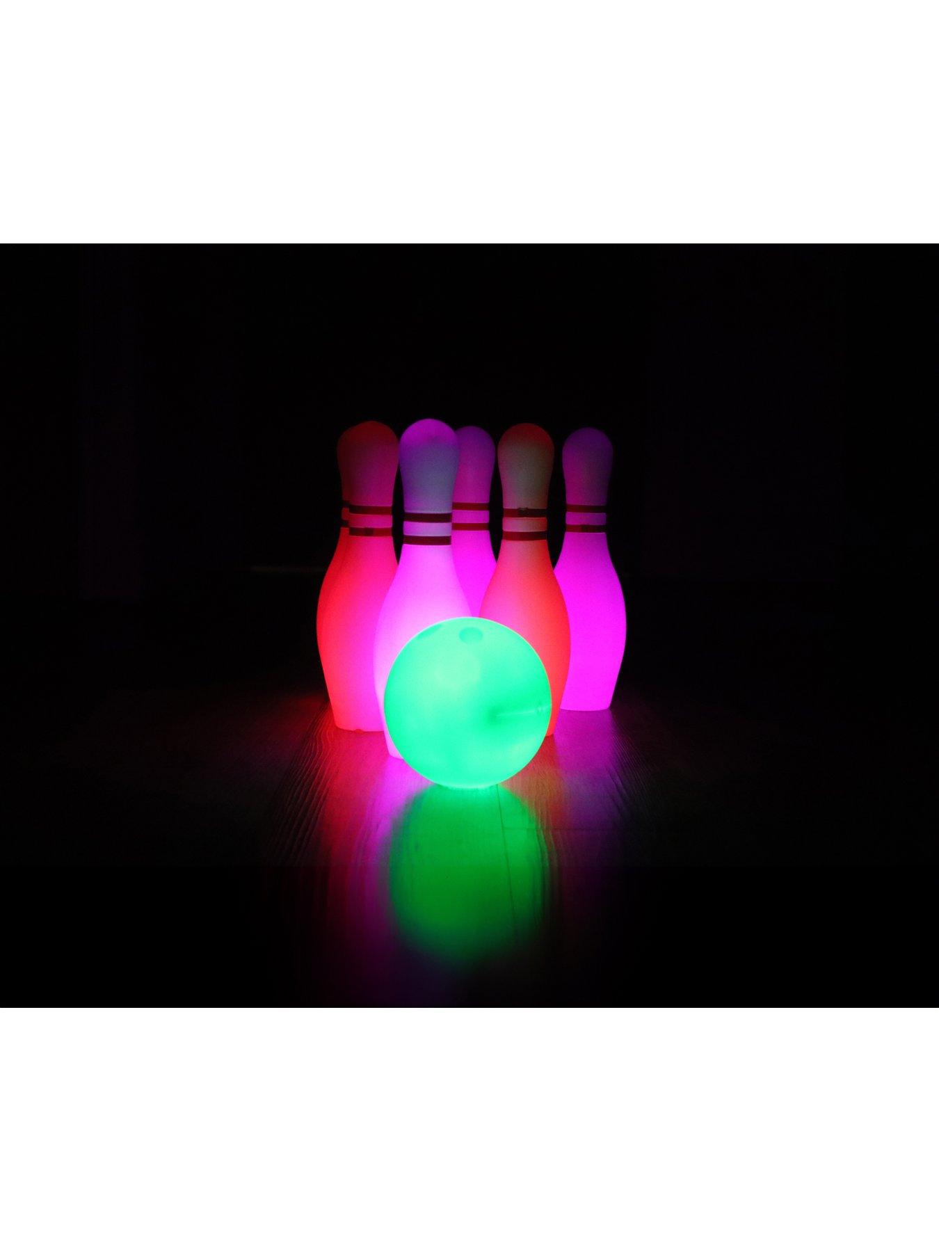 Image 3 of 4 of Glow Games Glow Games Light-up Bowling Set