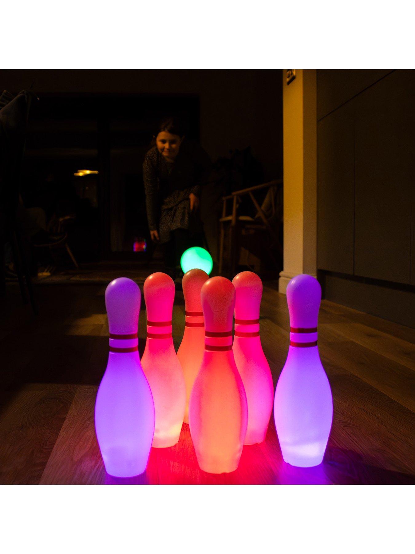 Image 4 of 4 of Glow Games Glow Games Light-up Bowling Set