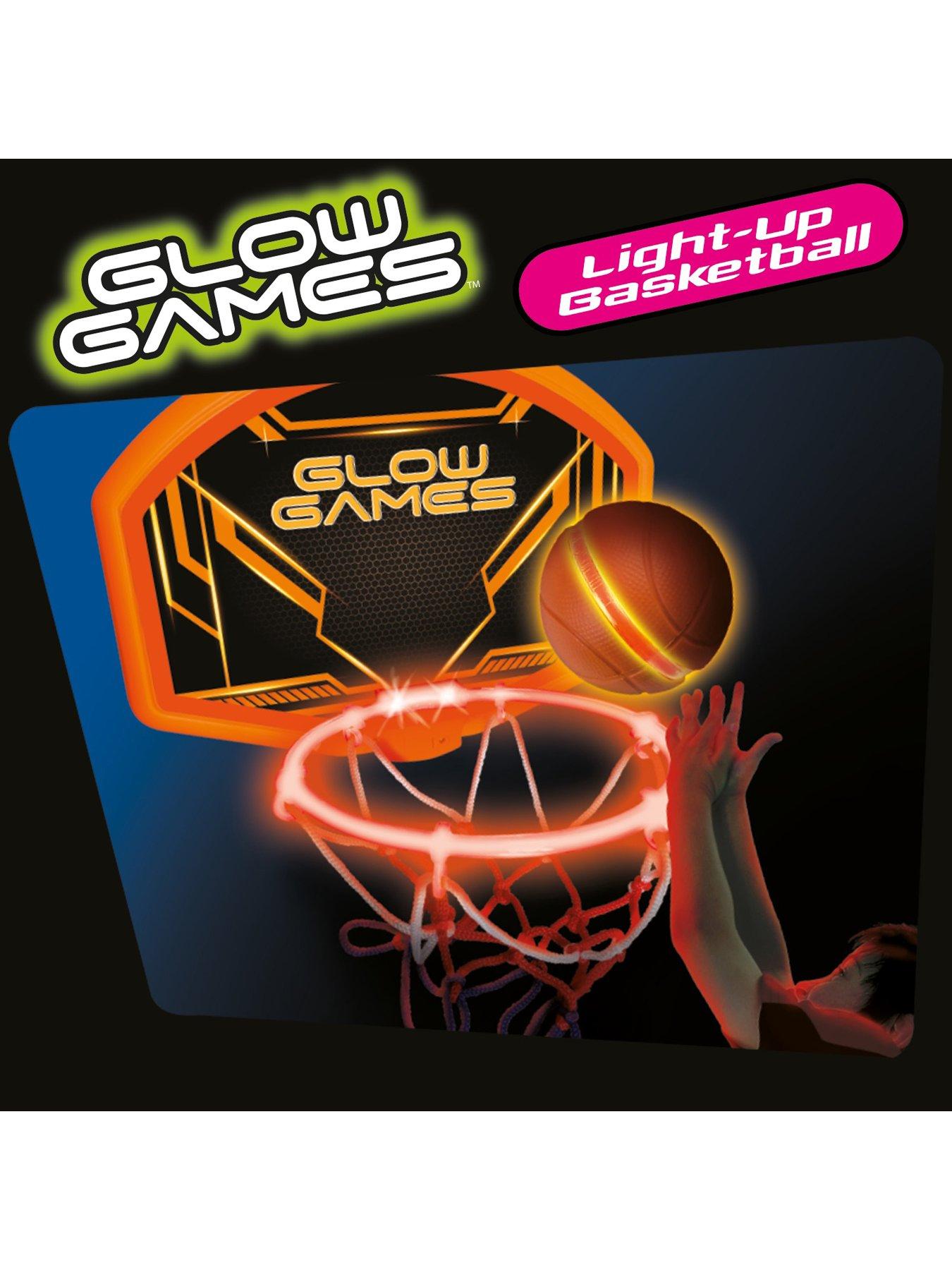 Image 4 of 4 of Glow Games Glow Games Light-up Basketball Set