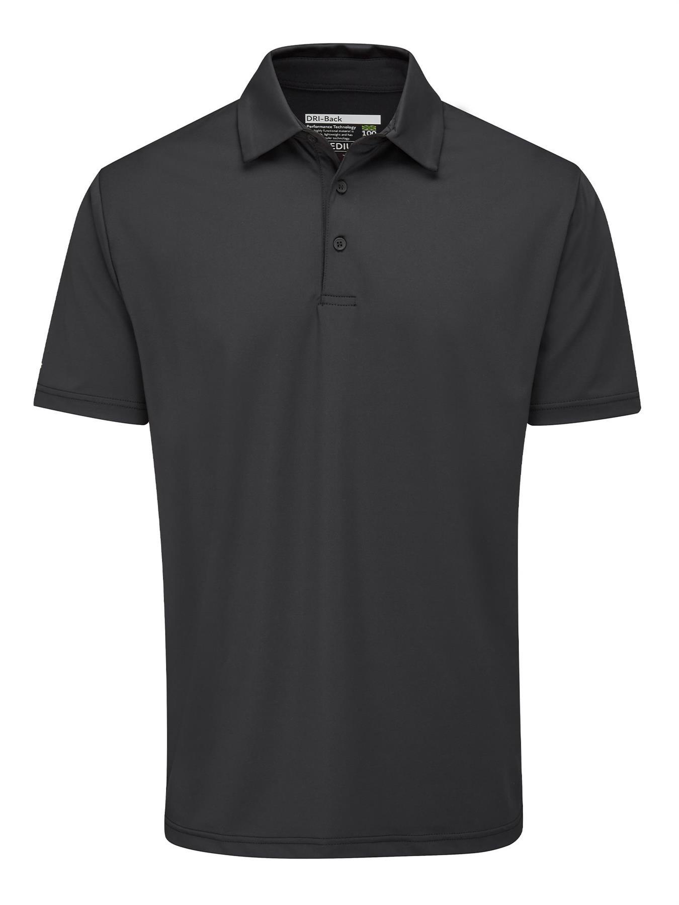 Stuburt Mens Kestrel Golf Polo Shirt -Black