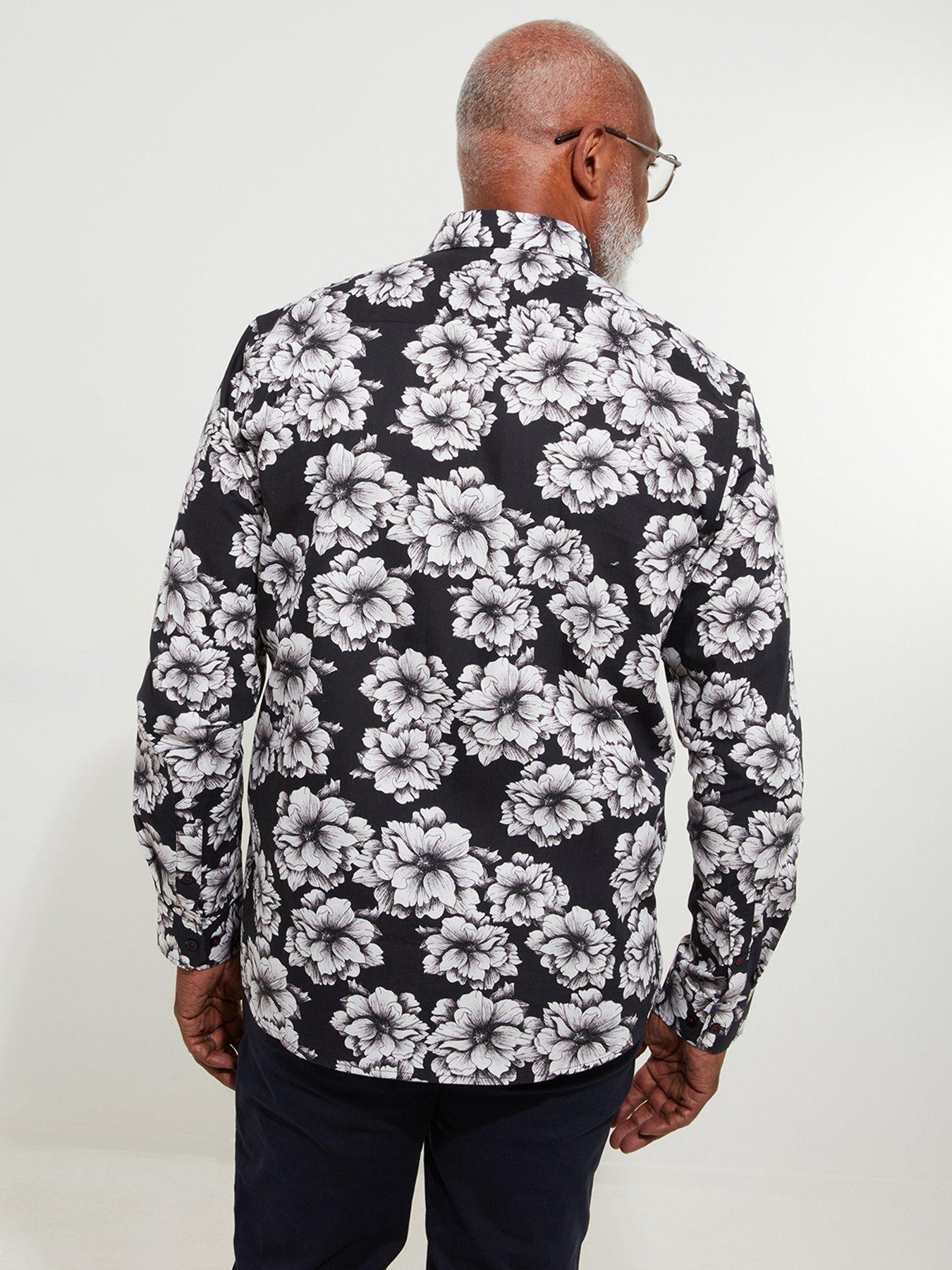 joe-browns-joe-browns-long-sleeve-monochrome-floral-shirt-multiback