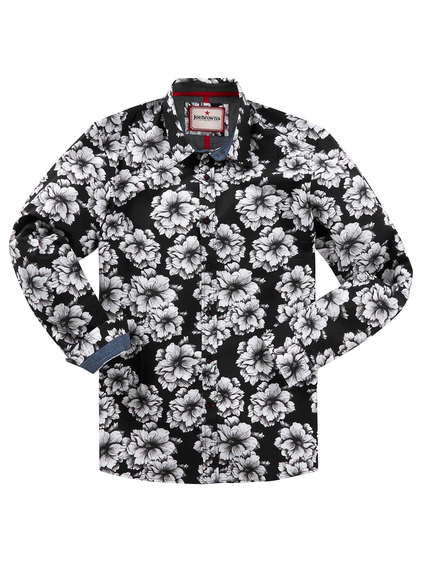 joe-browns-joe-browns-long-sleeve-monochrome-floral-shirt-multidetail