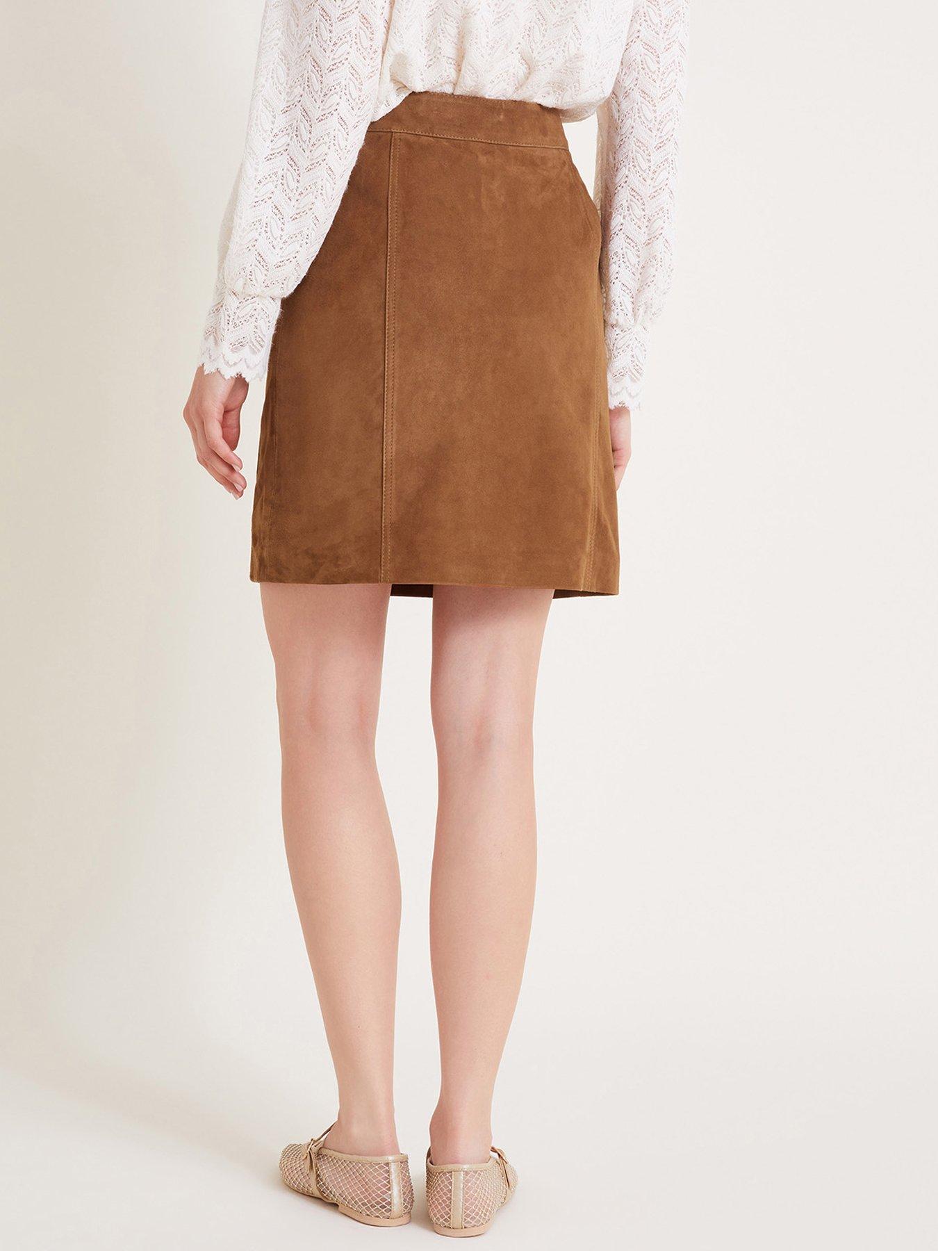 monsoon-sienna-suede-skirtstillFront