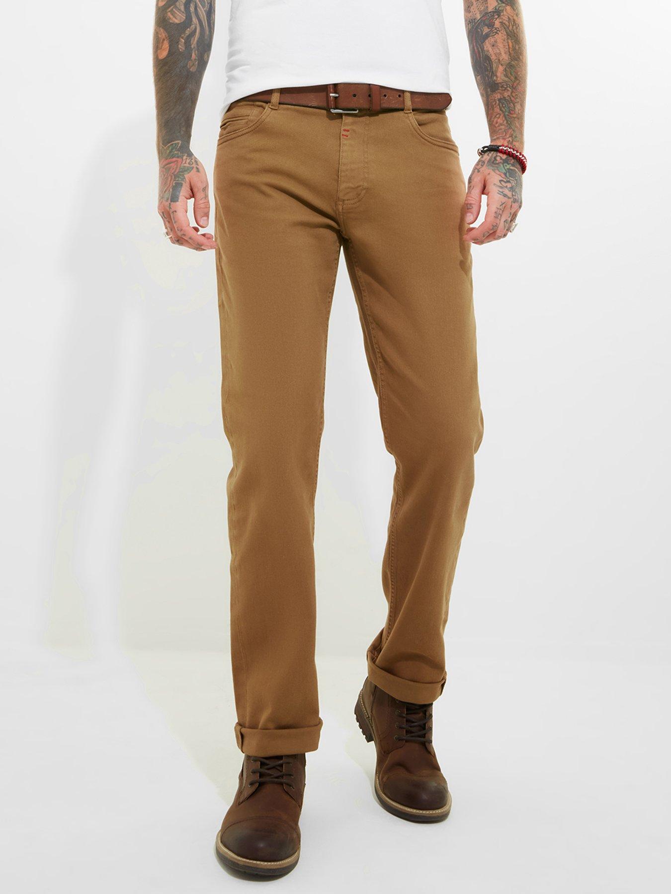 joe-browns-joe-browns-right-track-straight-fit-jeans-brownstillFront