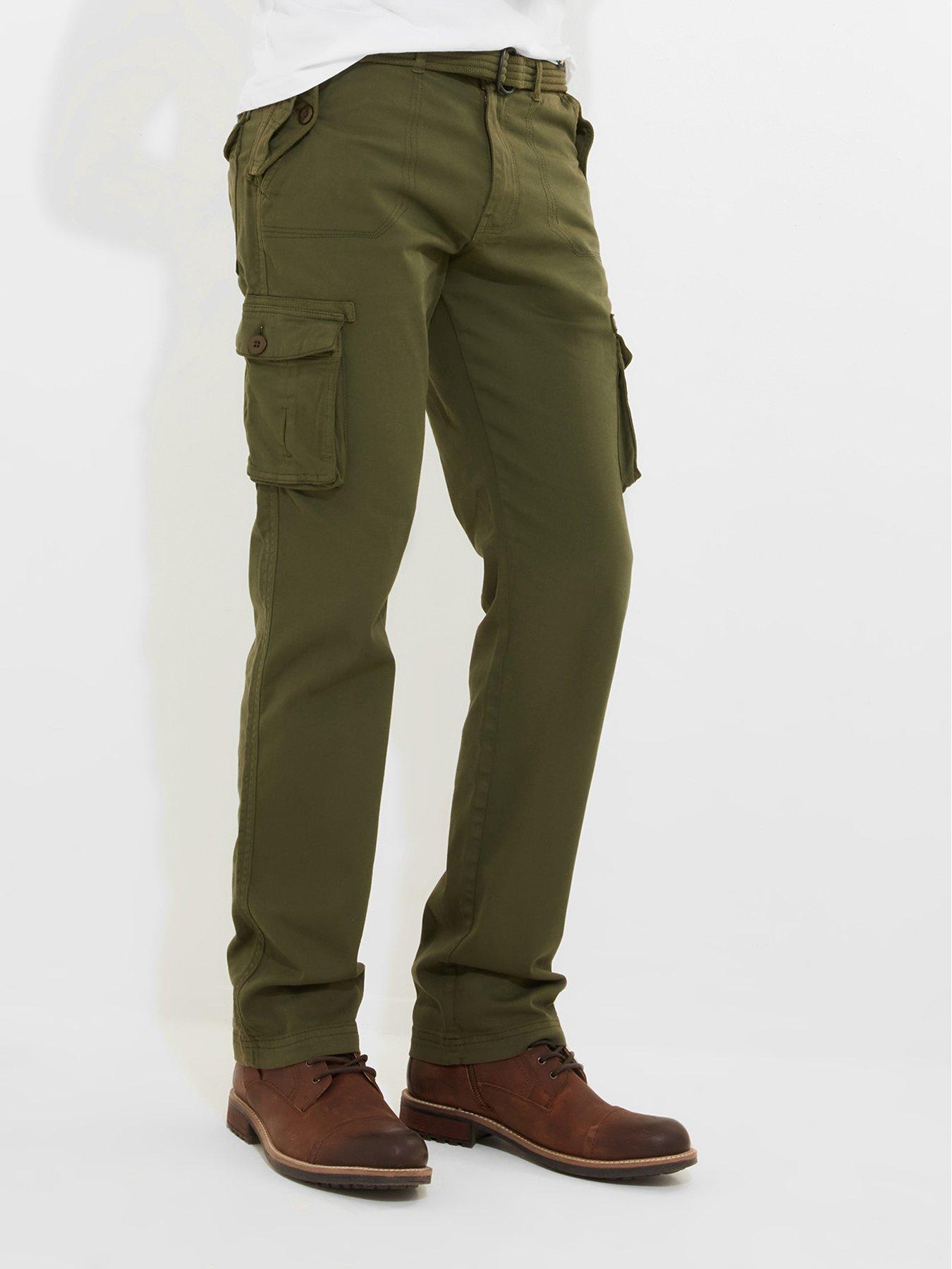 joe-browns-joe-browns-hit-the-action-cargo-trousers-greenstillFront