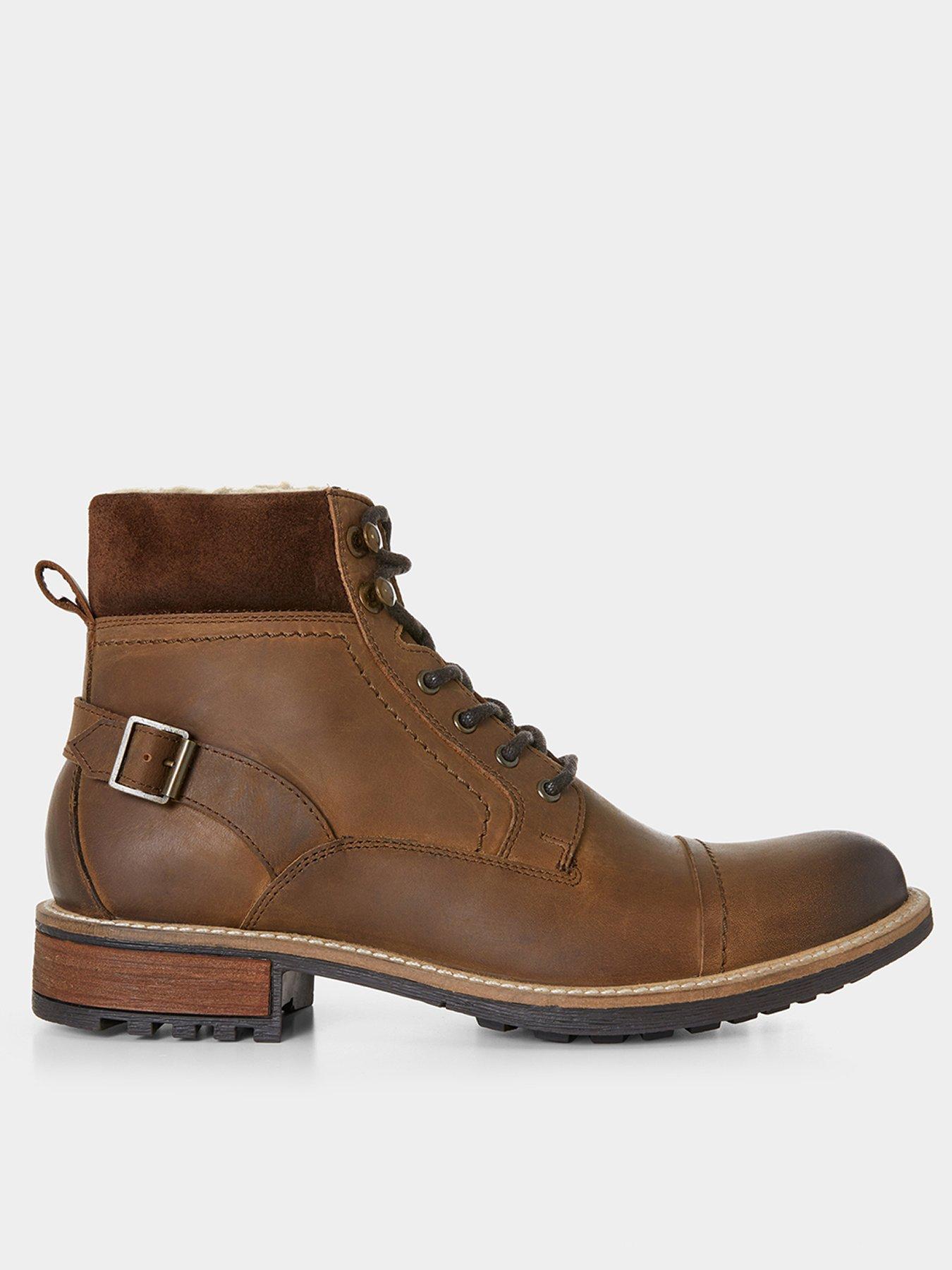 joe-browns-joe-browns-aviator-borg-lined-oiled-leather-lace-up-boots-brown