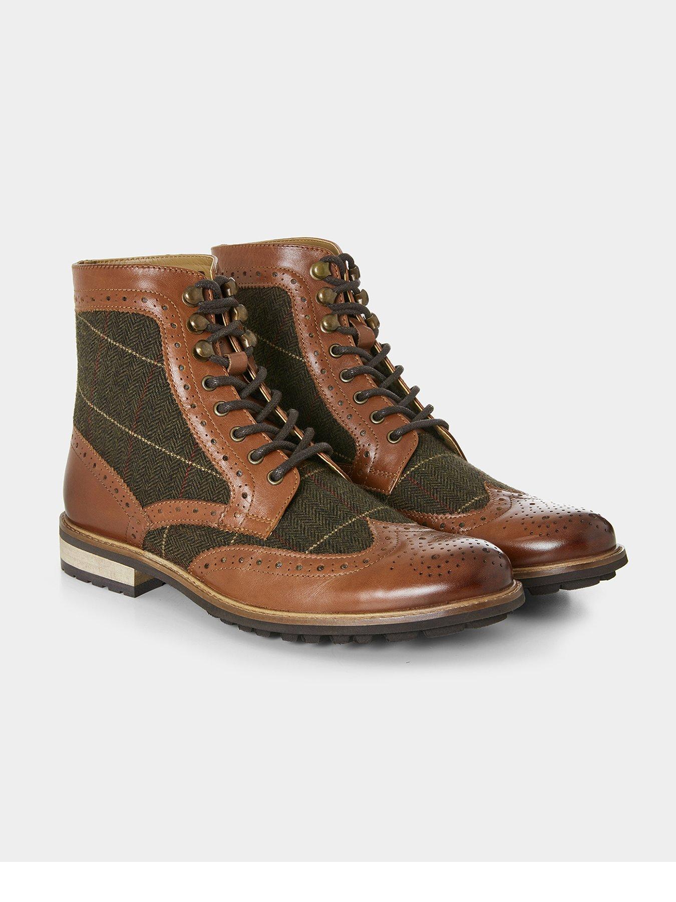 joe-browns-joe-browns-harlington-tweed-and-leather-lace-up-brogue-boots-brownstillFront