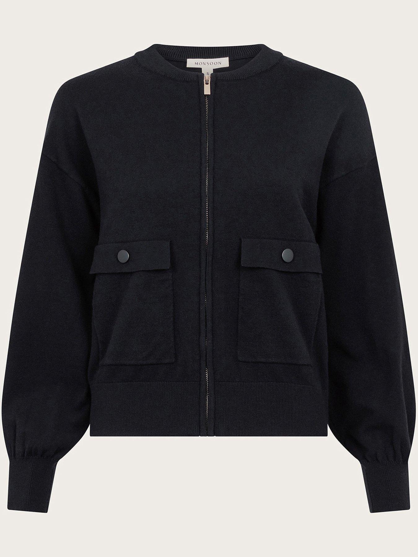 monsoon-nora-knit-bomber-blackdetail