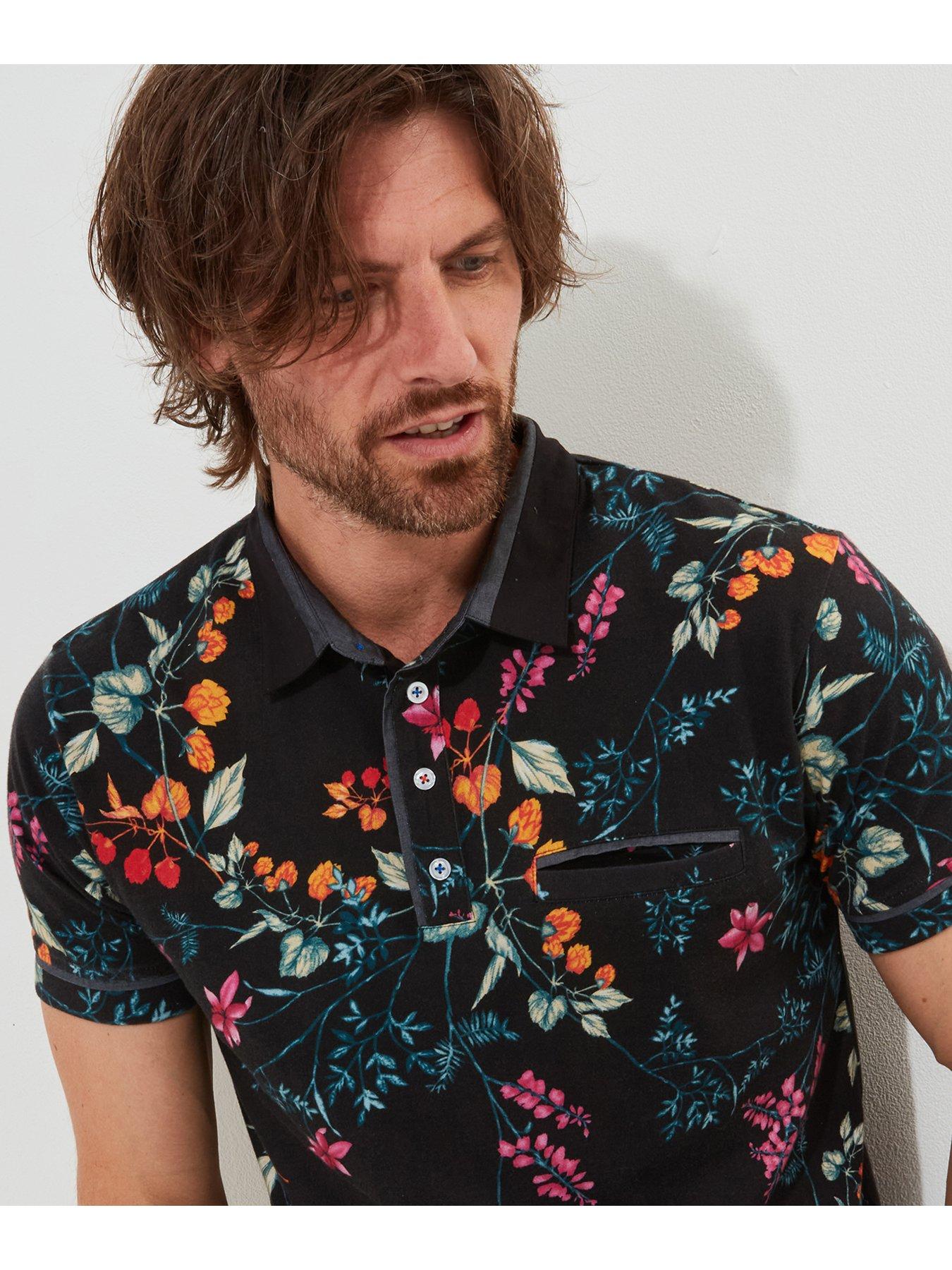 joe-browns-joe-browns-short-sleeve-floral-polo-shirt-multistillFront