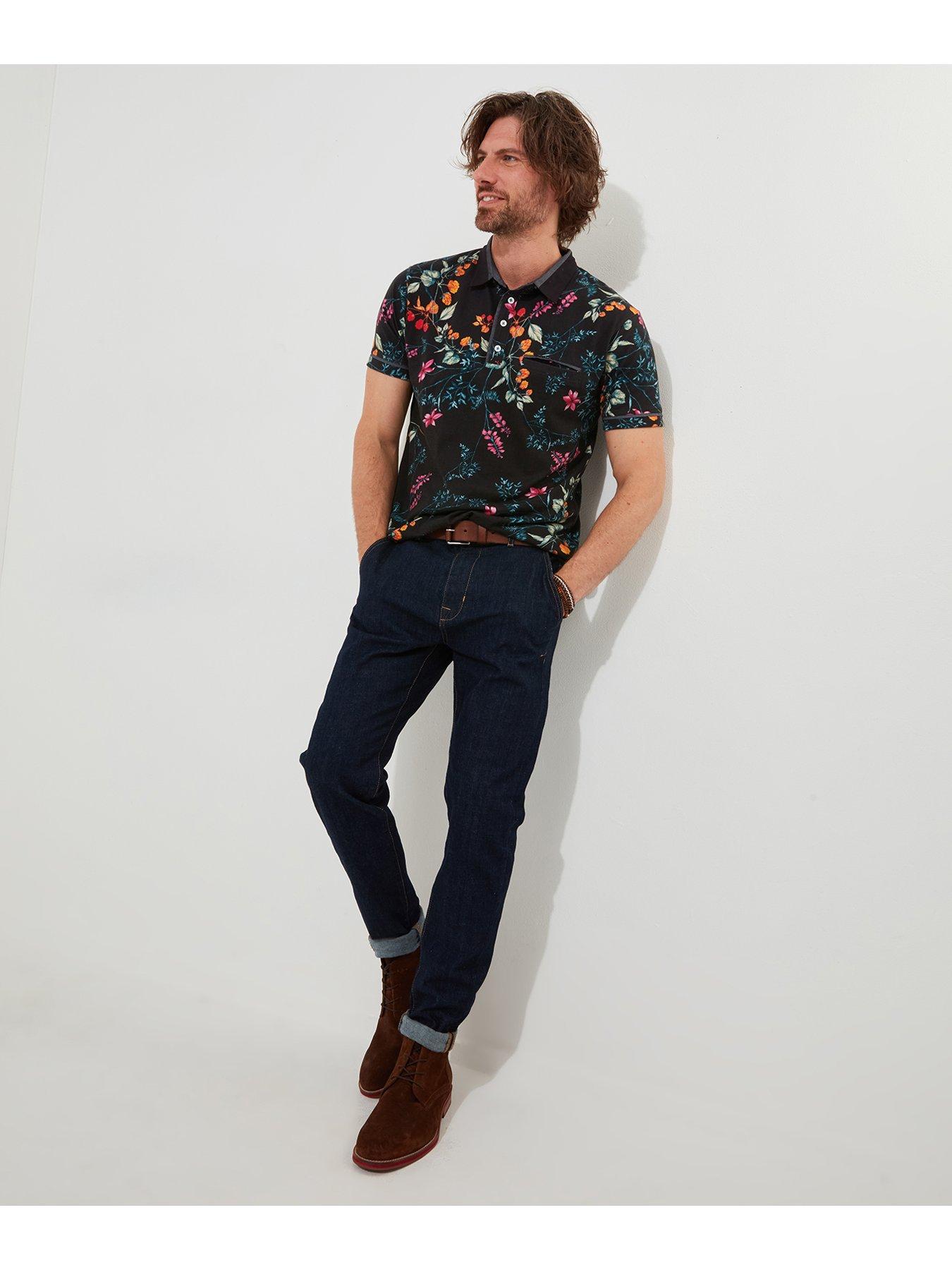 joe-browns-joe-browns-short-sleeve-floral-polo-shirt-multiback