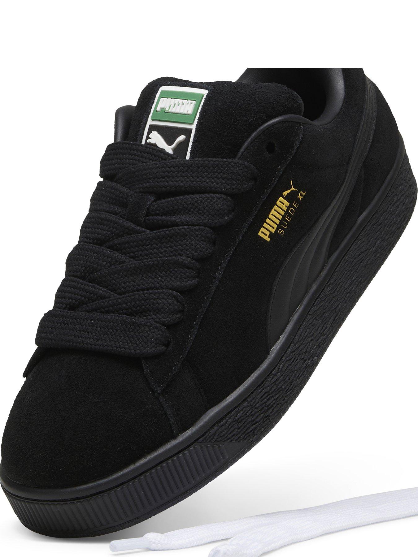 puma-mens-suede-xl-trainers-blackblackdetail