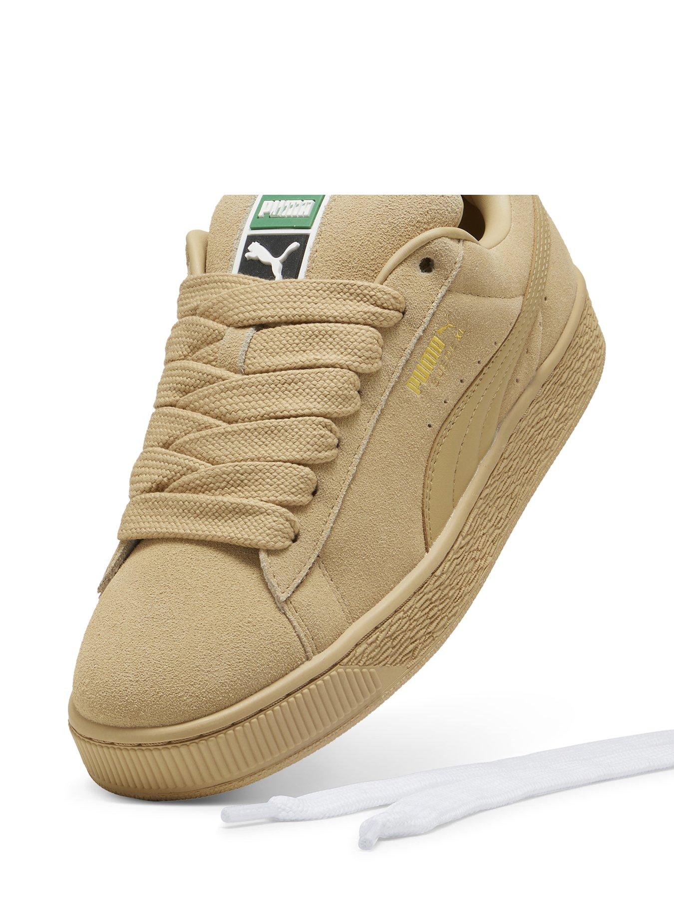 puma-mens-suede-xl-trainers-beigedetail