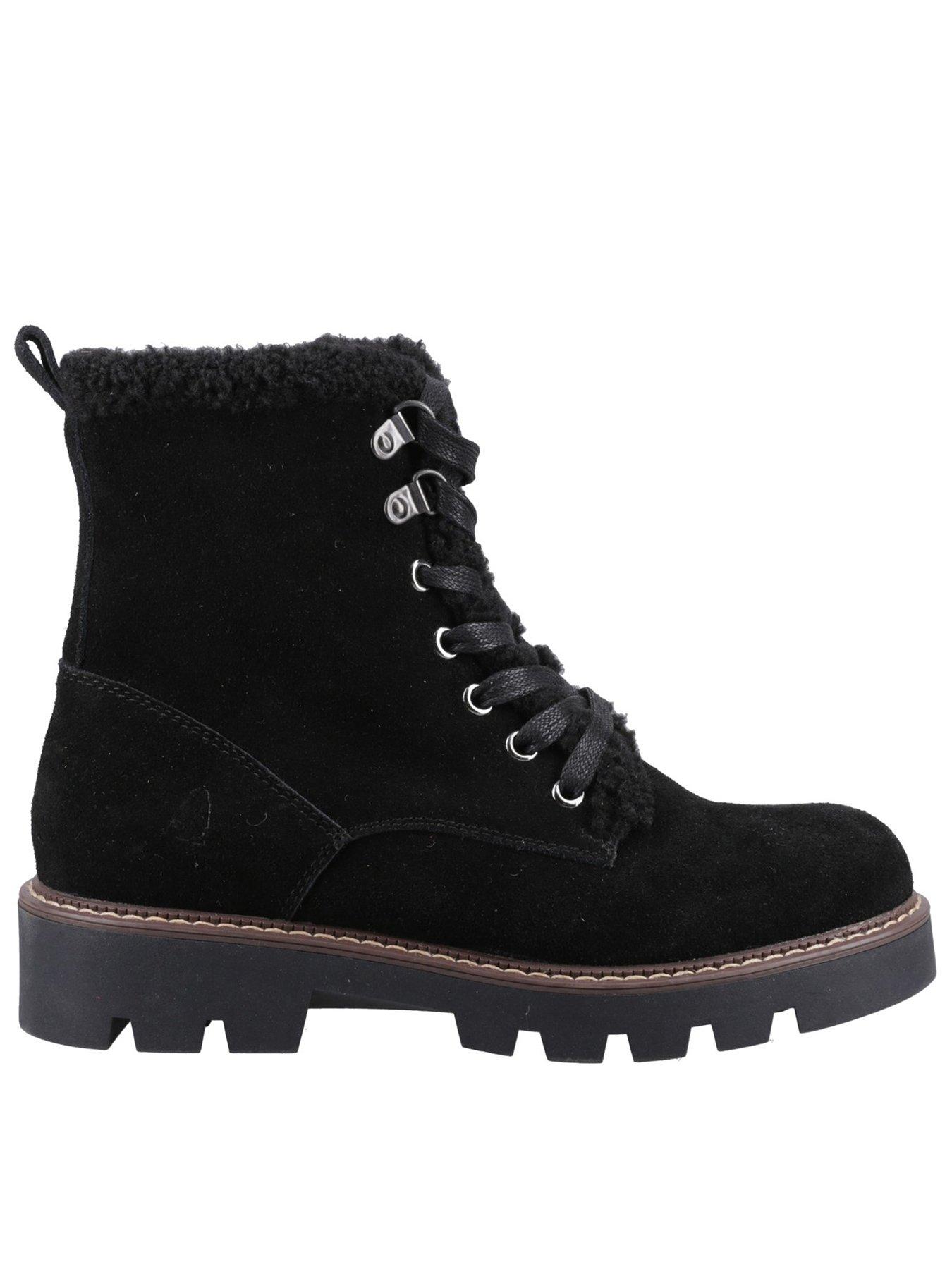 Hush Puppies Aurelia Lace Boot - Black