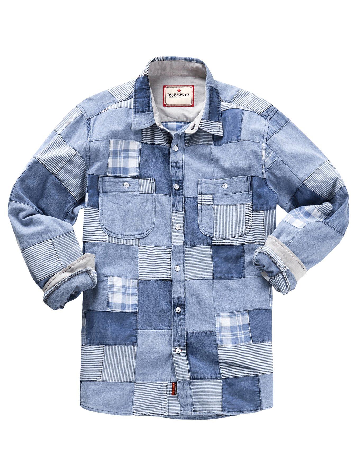 joe-browns-joe-browns-long-sleeve-perfect-patchwork-shirt-bluedetail