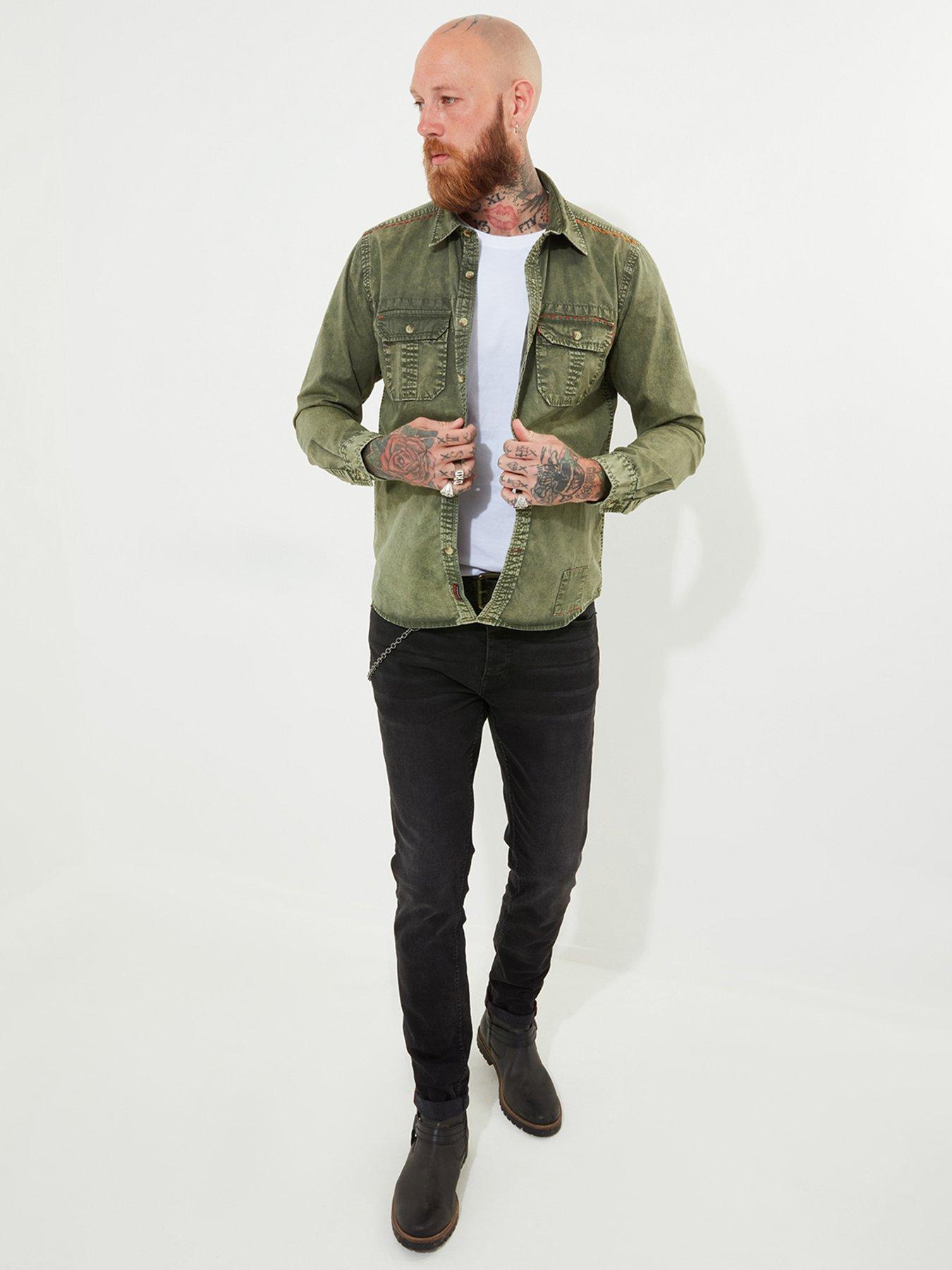 joe-browns-joe-browns-long-sleeve-charismatic-customised-shirt-khaki