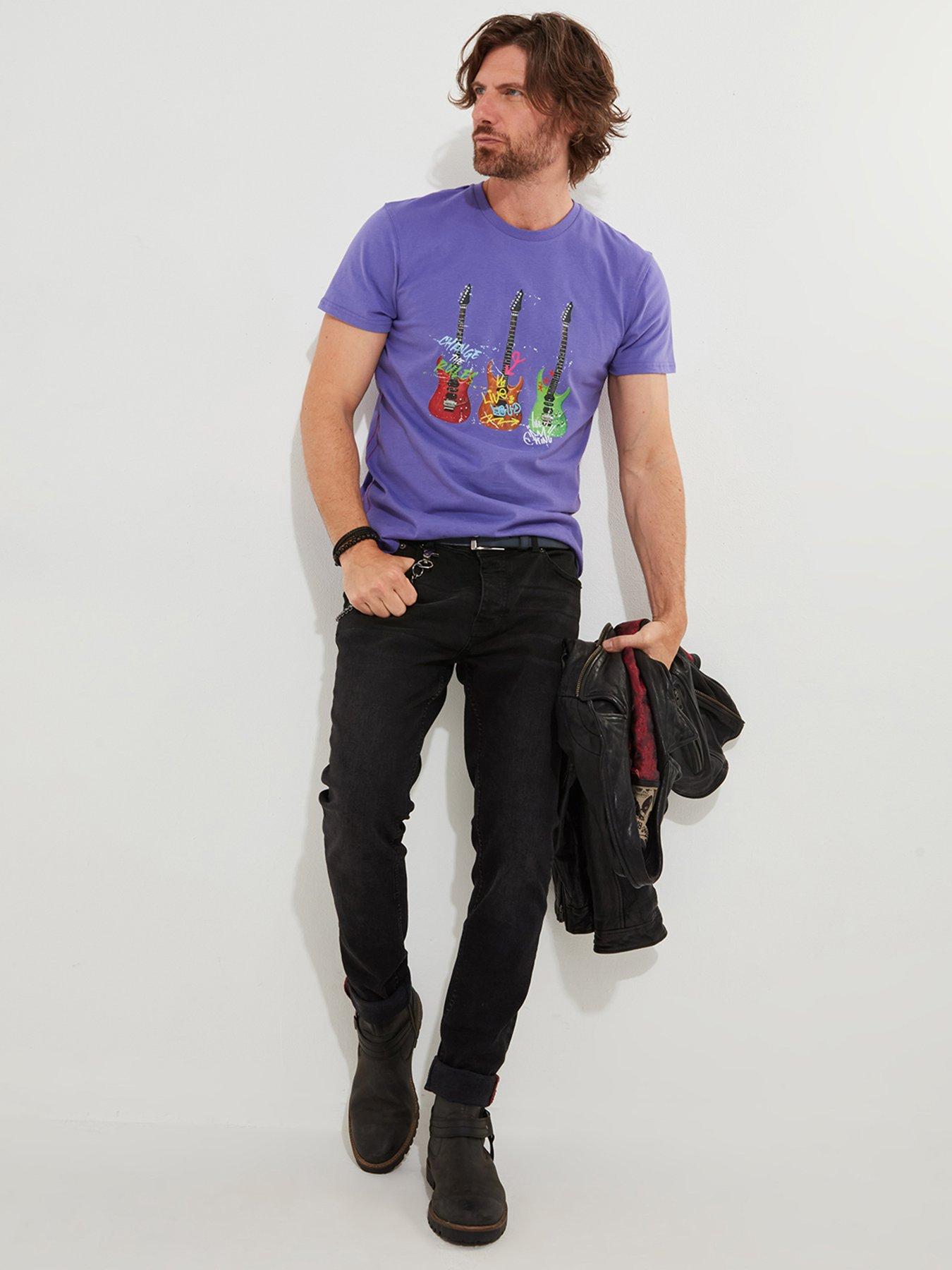 joe-browns-joe-browns-change-the-rules-guitar-t-shirt-purpleoutfit