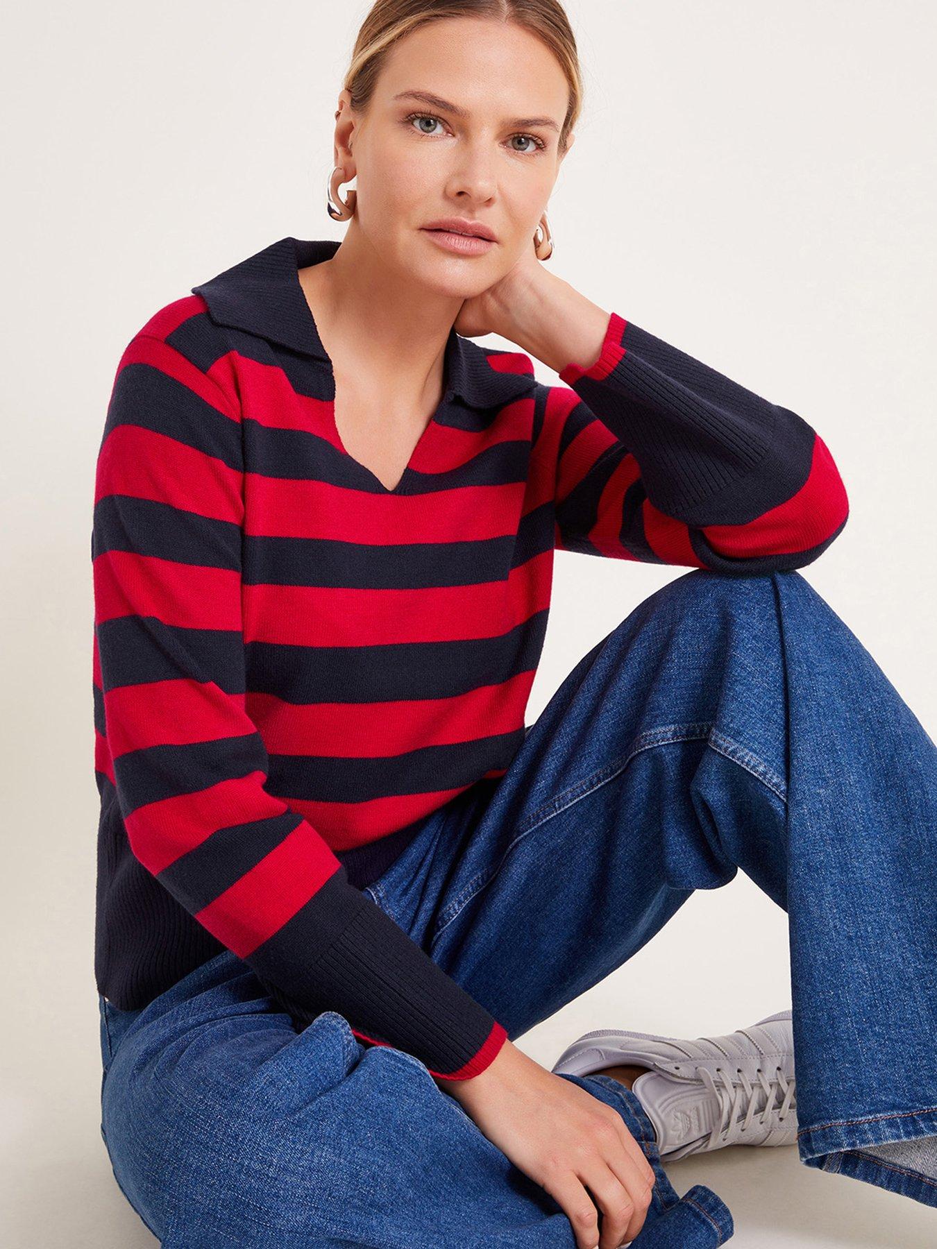 monsoon-shay-stripe-jumper-red