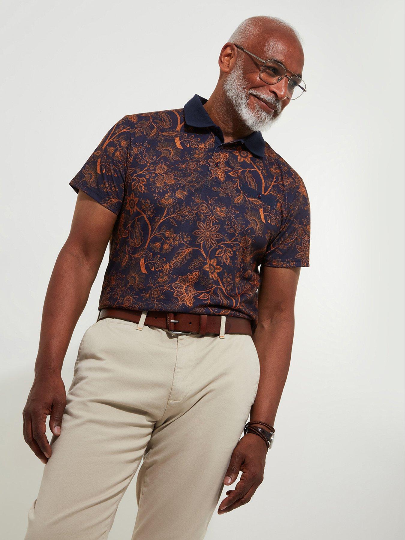 joe-browns-joe-browns-short-sleeve-floral-polo-shirt-multi