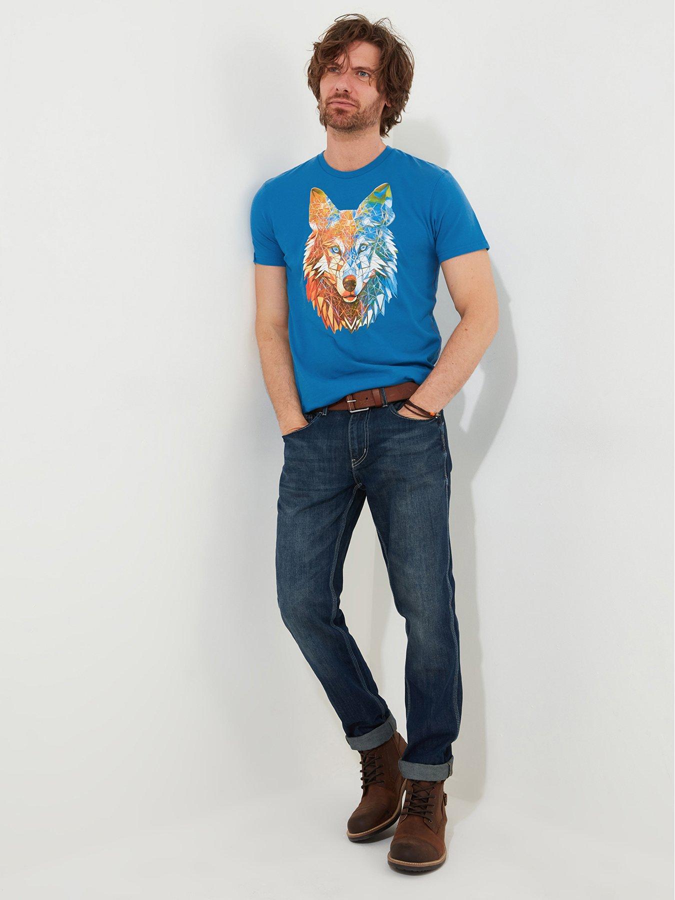 joe-browns-joe-browns-wild-wolf-graphic-t-shirt-bluefront