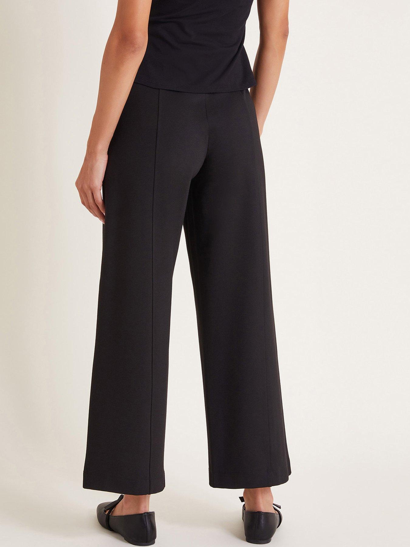 monsoon-paula-ponte-bootcut-trousers-blackstillFront