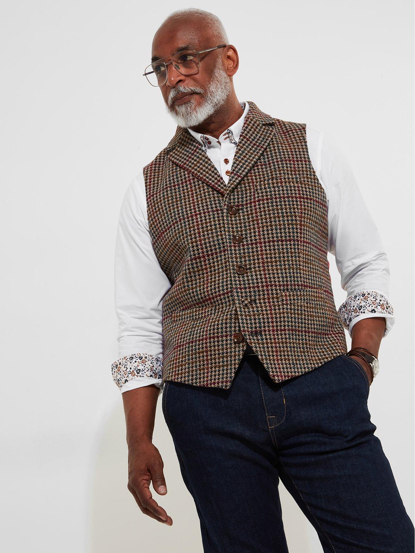 joe-browns-joe-browns-cool-and-charismatic-check-waistcoat-brown