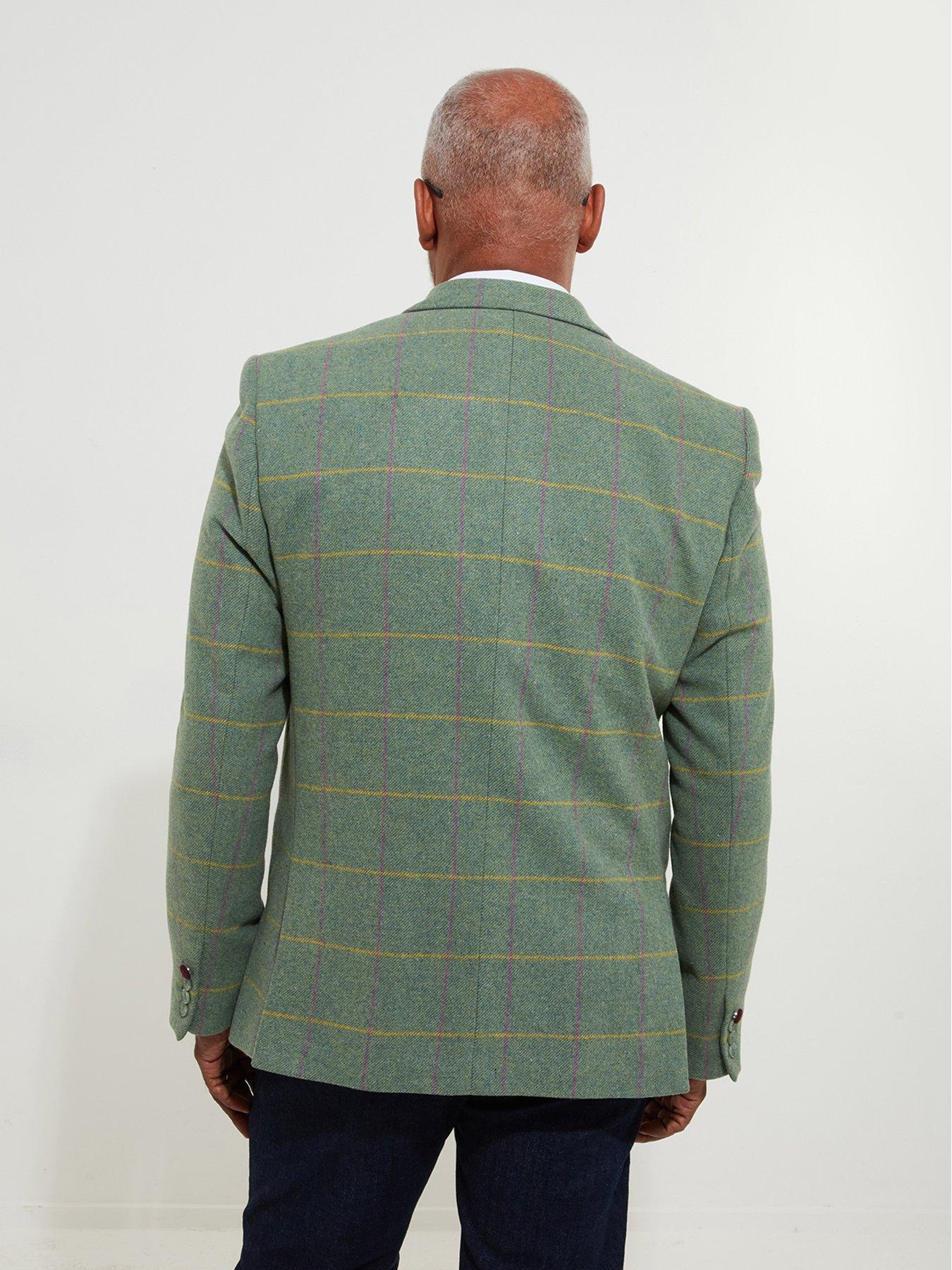 joe-browns-joe-browns-fabulously-fresh-heritage-check-blazer-jacket-greenoutfit