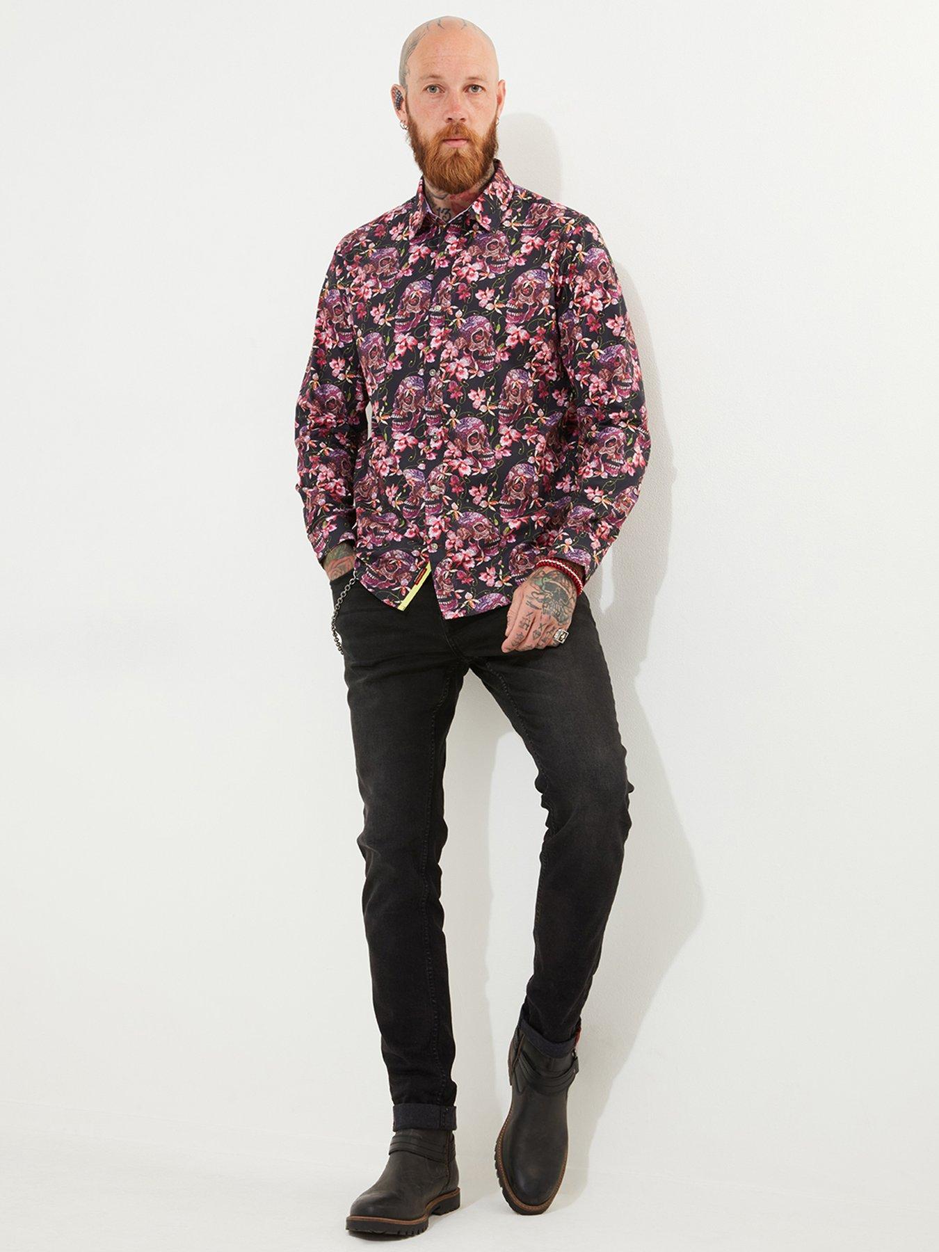 joe-browns-joe-browns-long-sleeve-sensational-skull-print-shirt-multistillFront