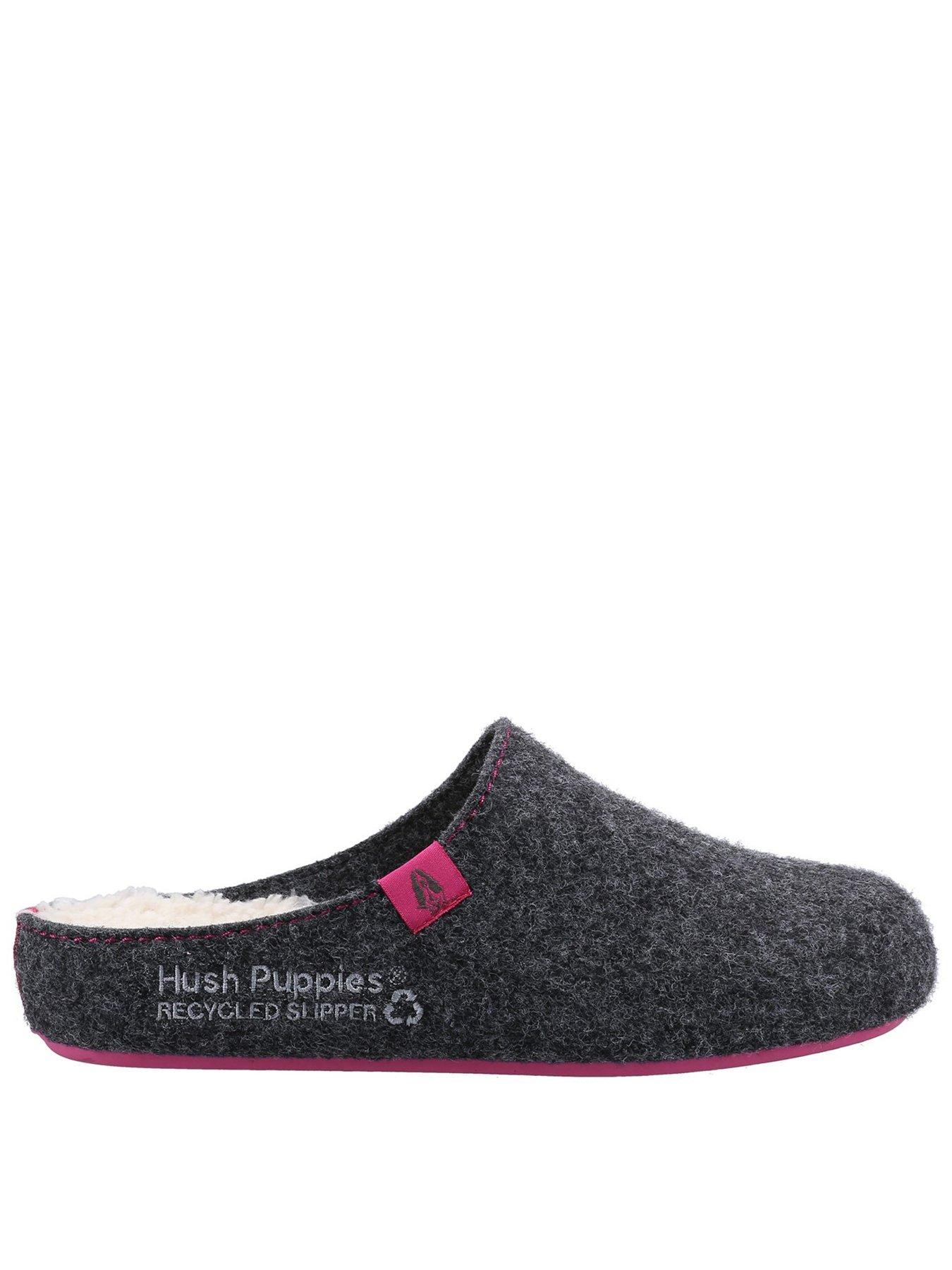 Hush Puppies Good Slipper - Charcoal Grey