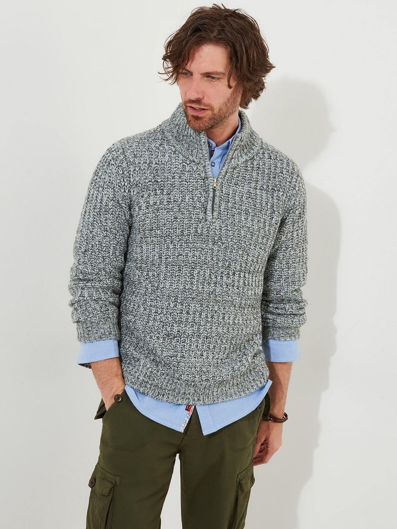 joe-browns-joe-browns-shore-funnel-half-zip-knitted-jumper-grey