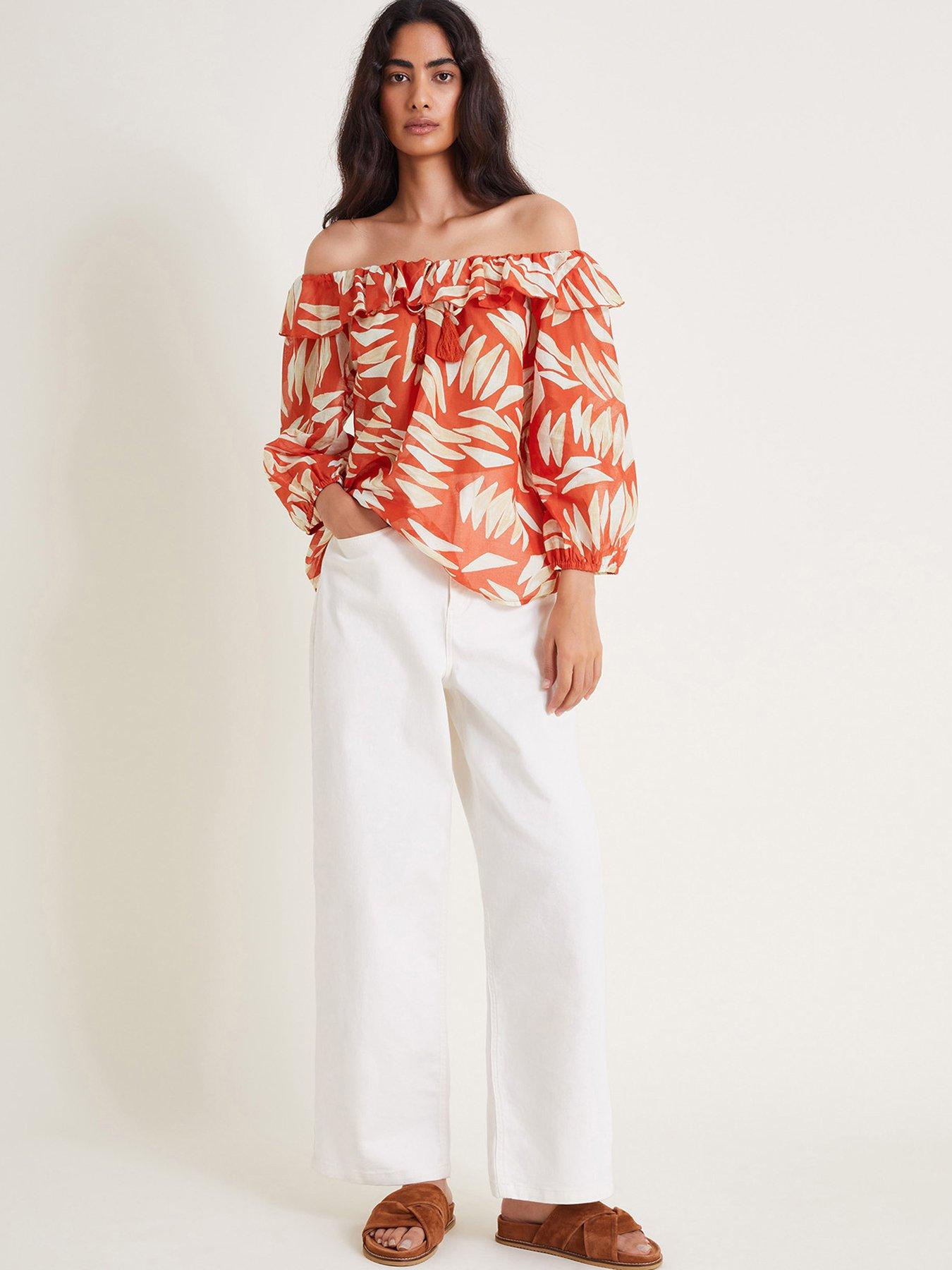 monsoon-shelly-bardot-top-orangeback