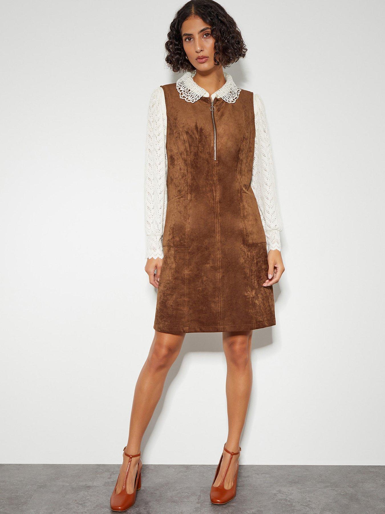 monsoon-amber-suedette-pinafore