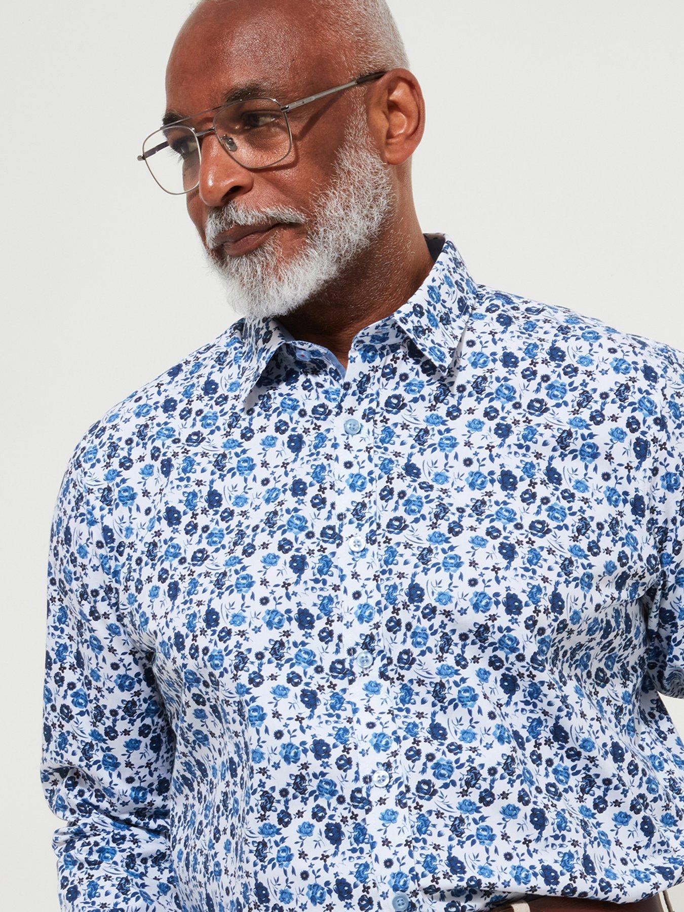 joe-browns-joe-browns-long-sleeve-simple-and-stylish-floral-print-shirt-bluestillFront