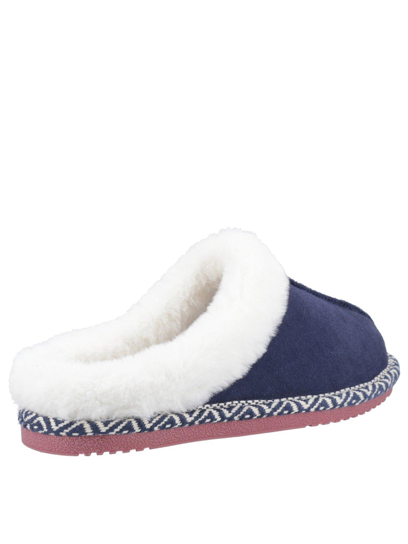 Image 3 of 4 of Hush Puppies Amara Aztec Slipper - Navy