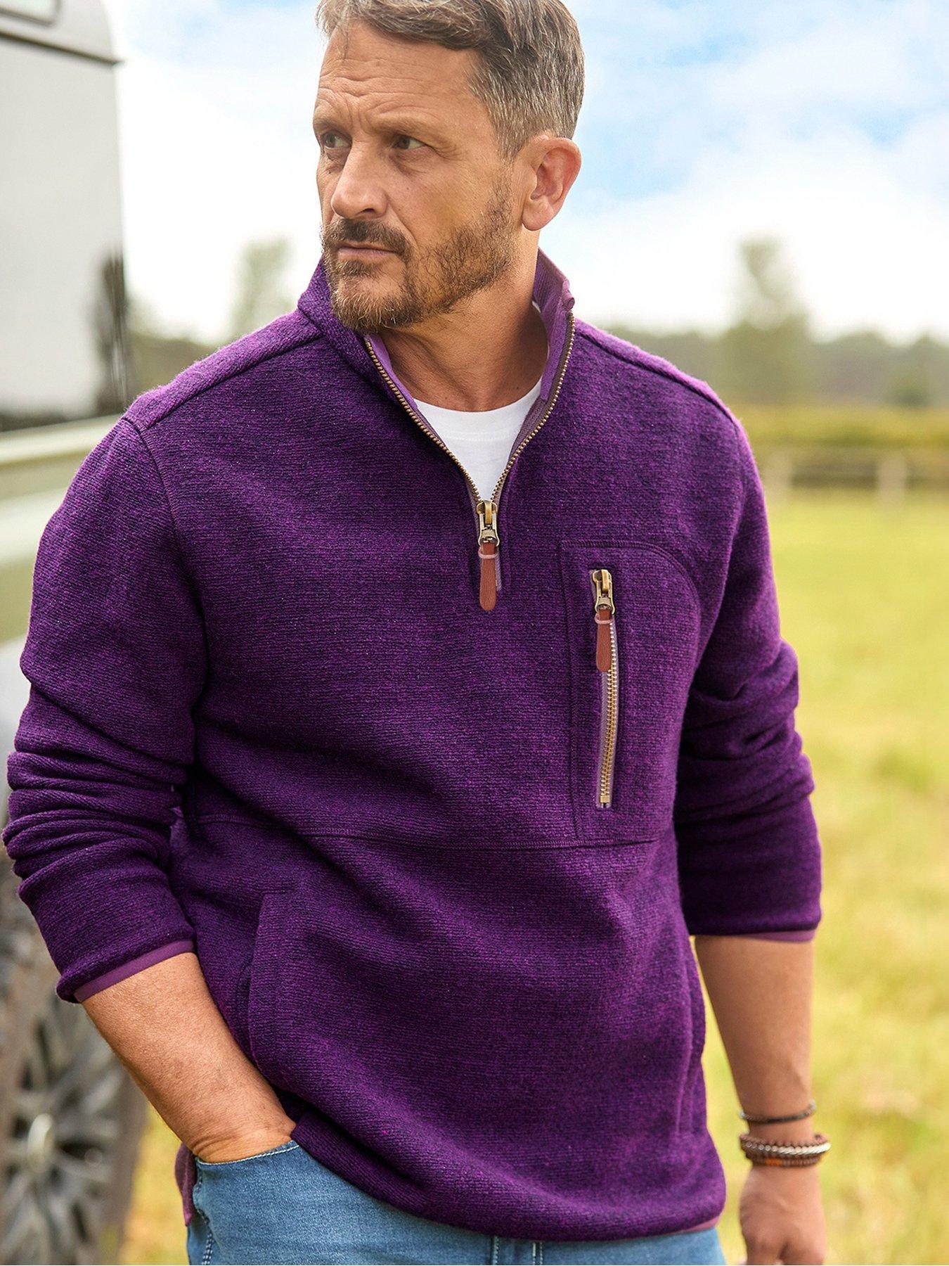 joe-browns-joe-browns-half-zip-sweat-top-purple