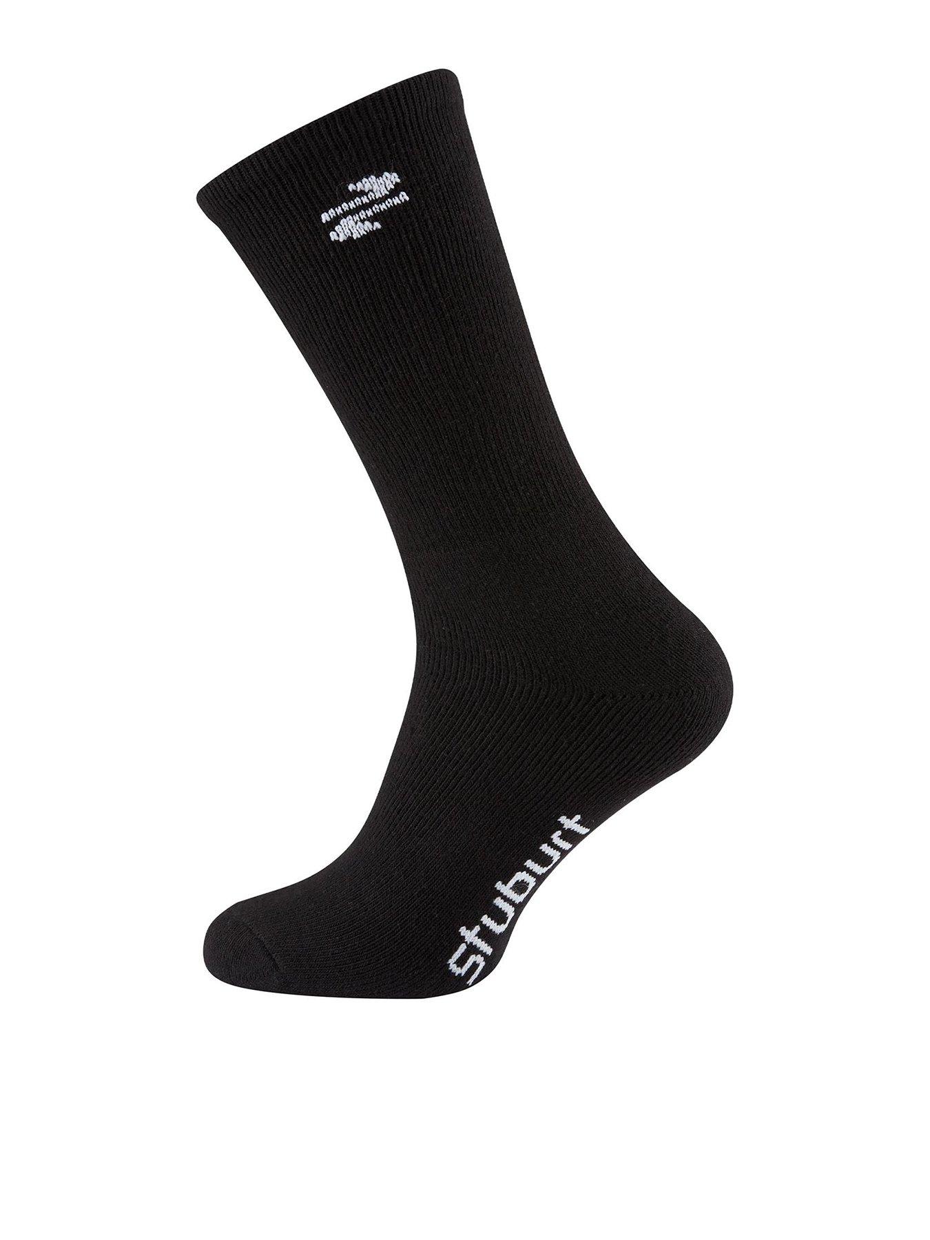 stuburt-mens-golf-crew-sock--blackfront