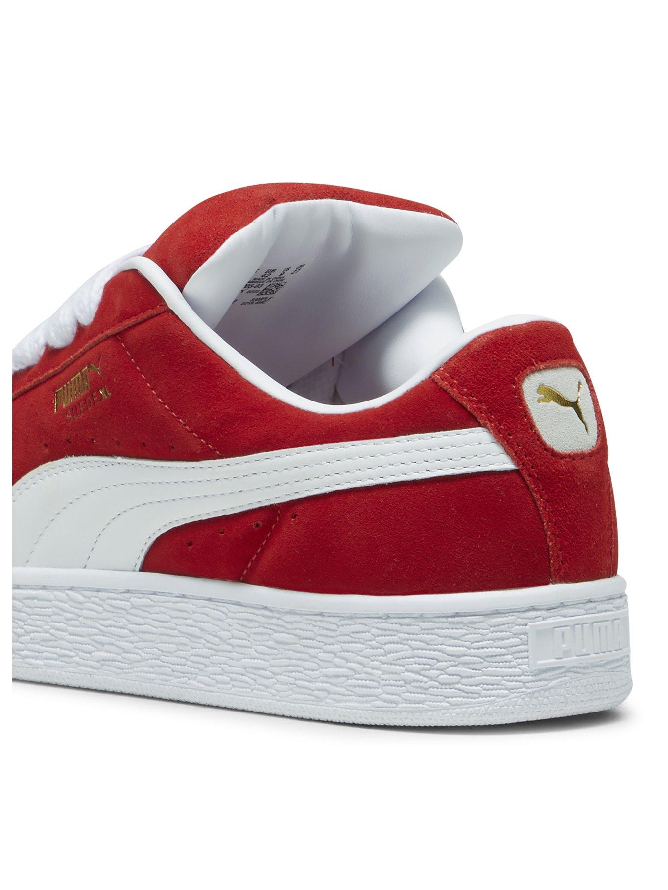 puma-unisex-suede-xl-trainers-redback