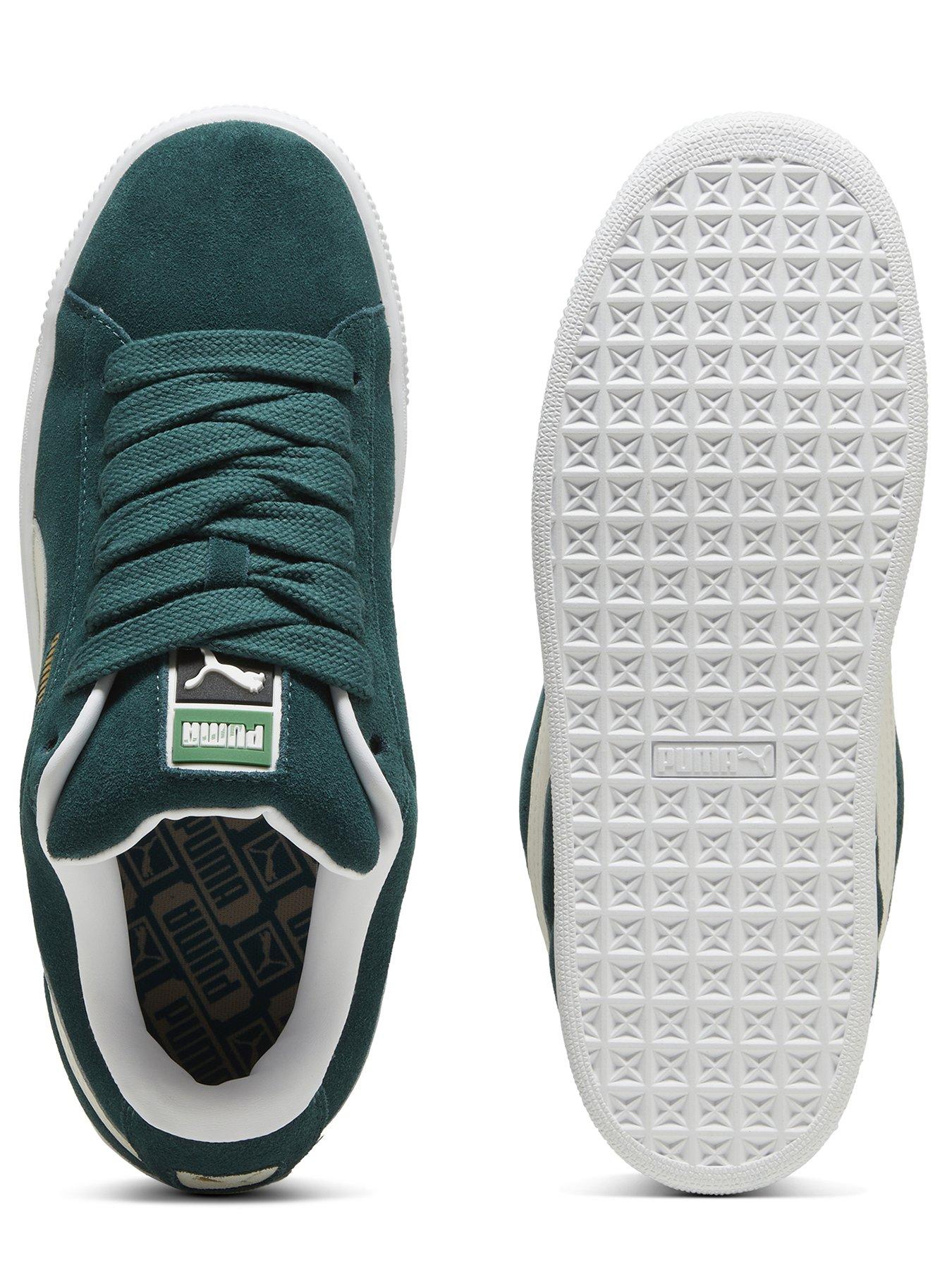 puma-mens-suede-xl-trainers-dark-greenoutfit