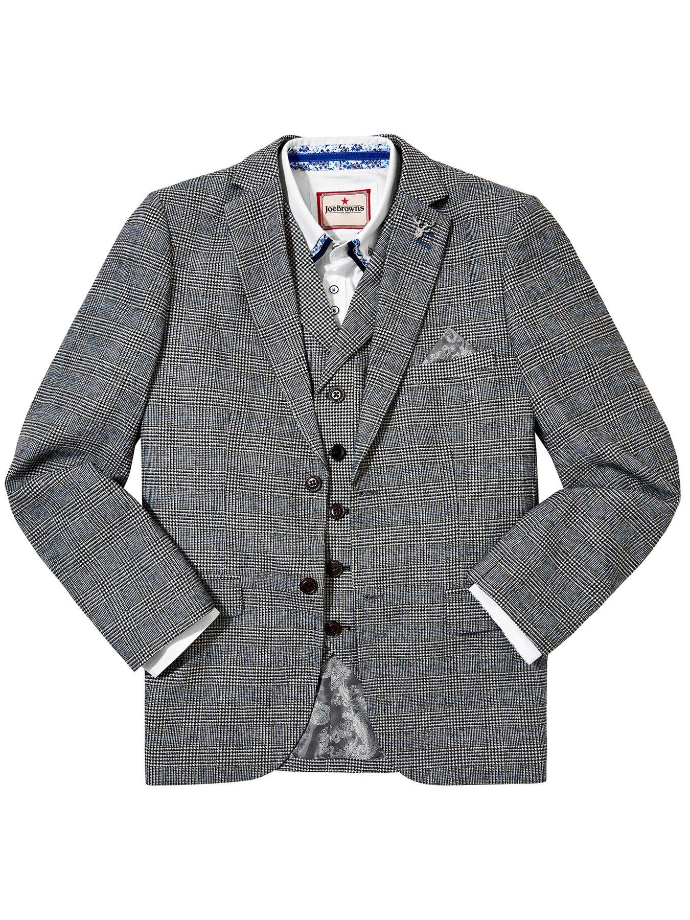 joe-browns-joe-browns-marvellous-mix-check-blazer-jacket-greydetail