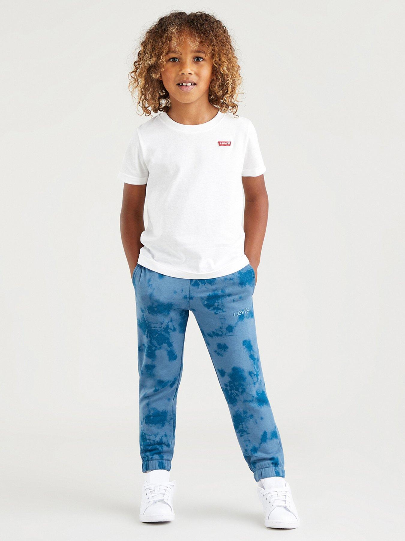 Image 3 of 6 of Levi's Boys Batwing Short Sleeve T-Shirt - White