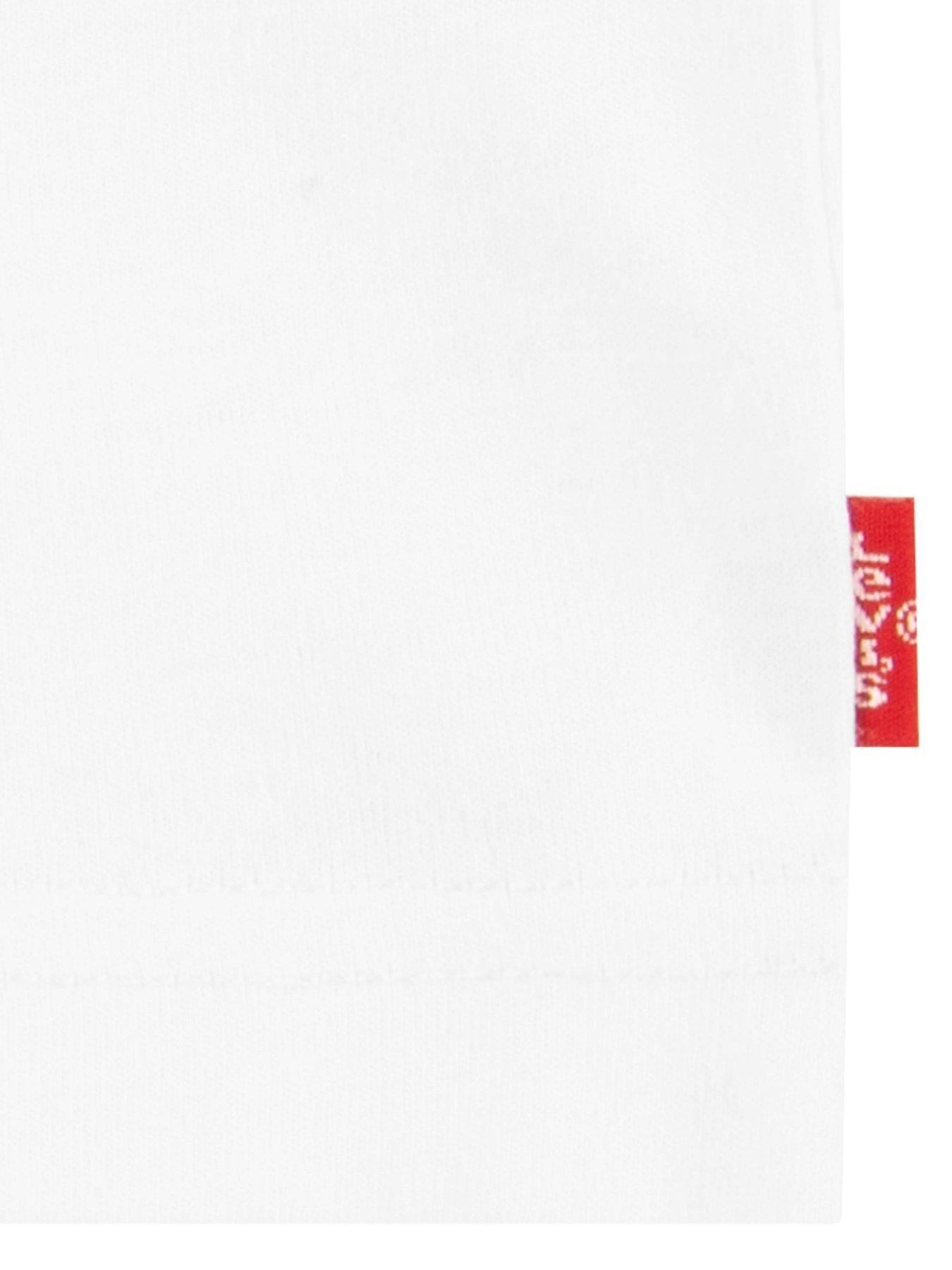 Image 6 of 6 of Levi's Boys Batwing Short Sleeve T-Shirt - White
