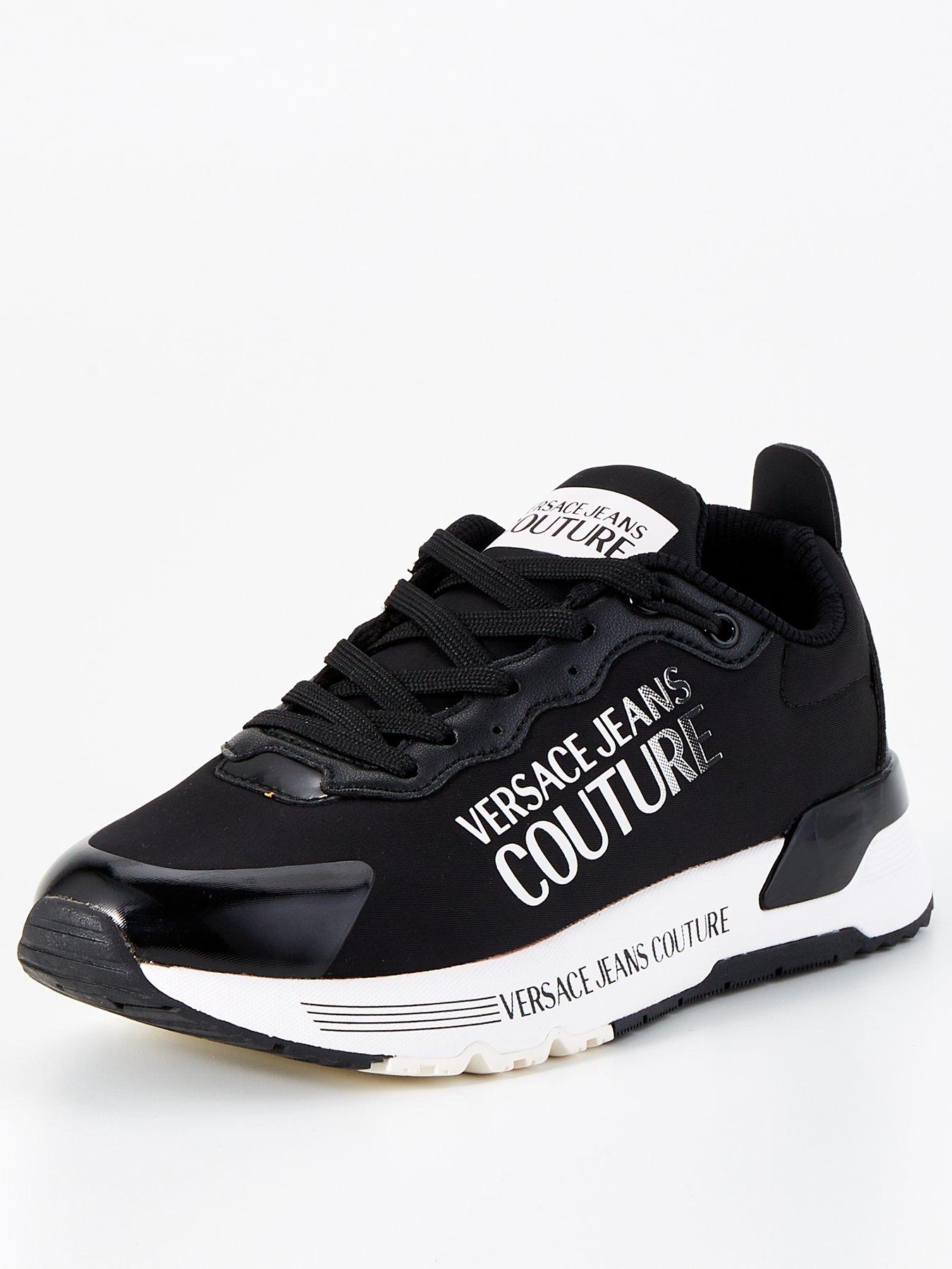 versace-jeans-couture-logo-sneakers-blackstillFront