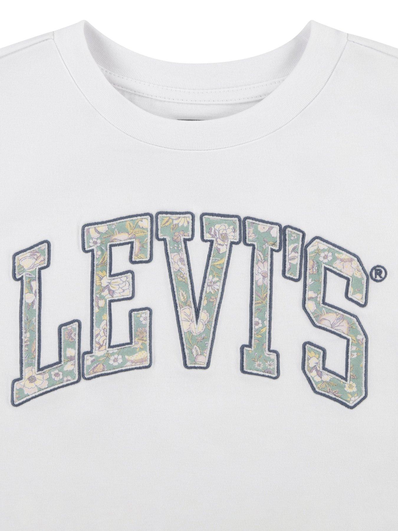 levis-girls-meet-and-greet-floral-levi-short-sleeve-t-shirt-whiteoutfit