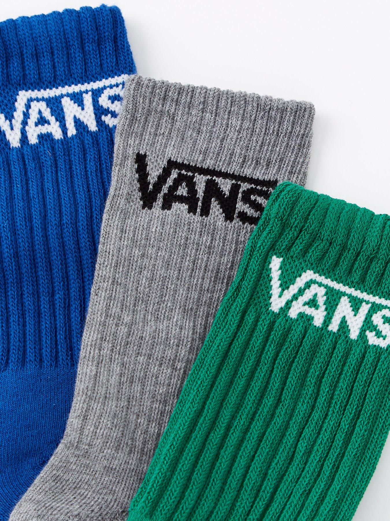 vans-kids-classic-crew-sock-3pk-greenoutfit