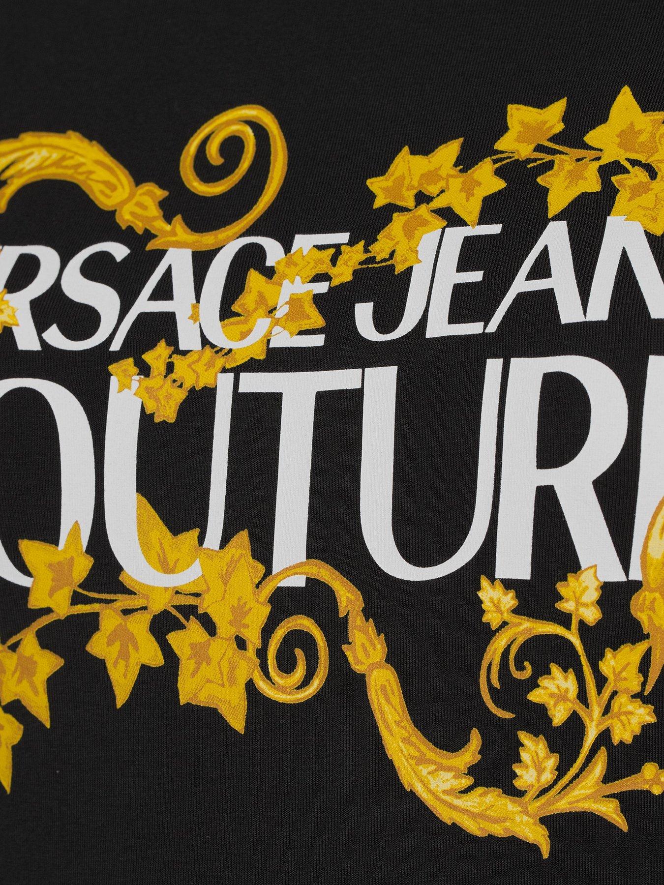 versace-jeans-couture-baroque-logo-t-shirt-dress-blackoutfit