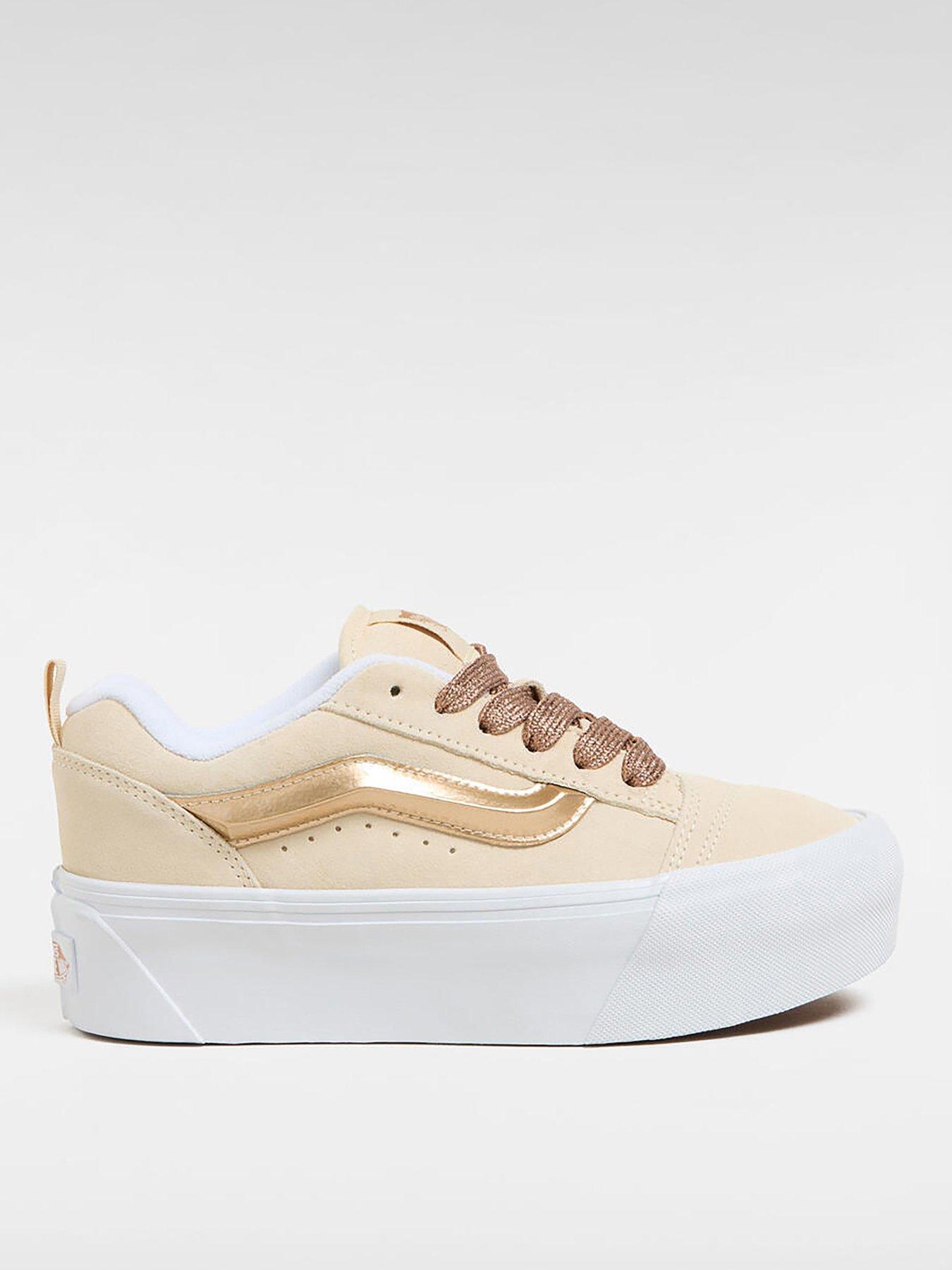 vans-womens-knu-stack-trainers-gold