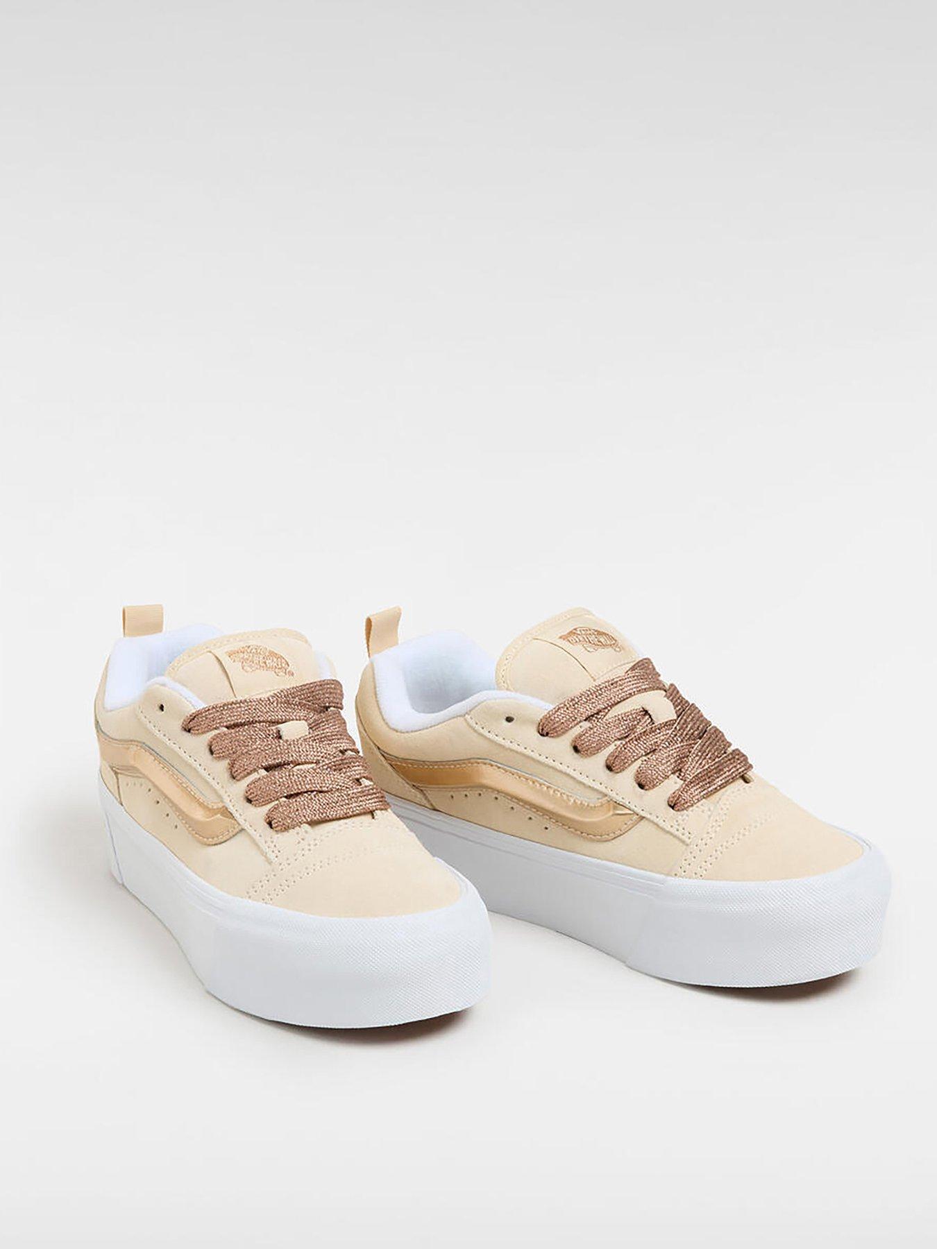 vans-womens-knu-stack-trainers-goldstillFront