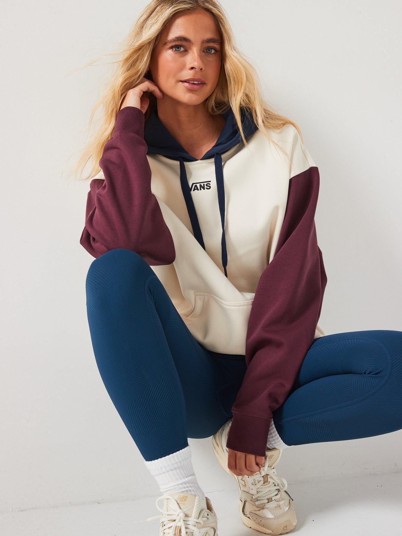 vans-womens-colorblock-oversized-hoodie-beigedetail