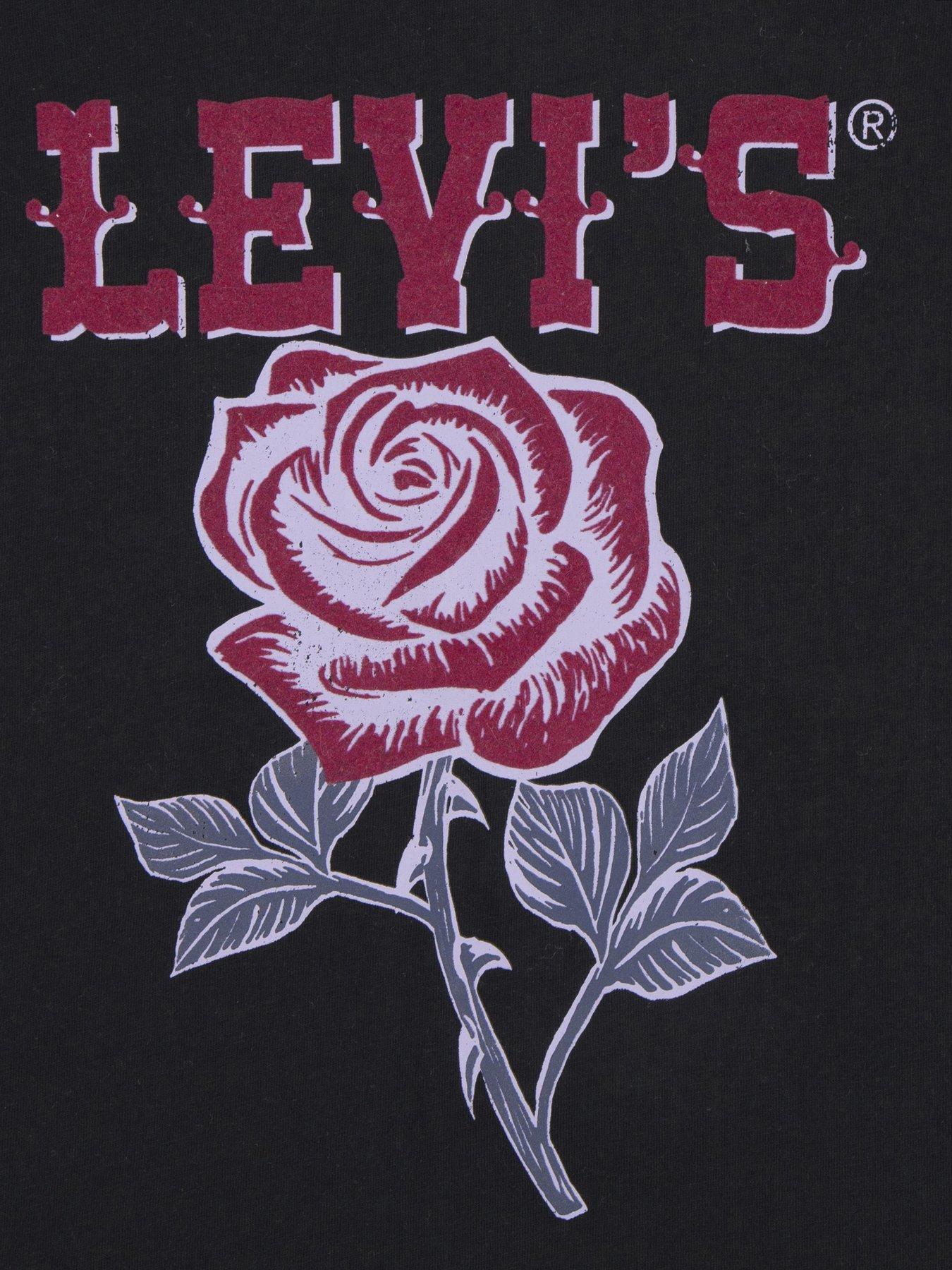 levis-girls-oversized-western-roses-short-sleeve-t-shirt-blackoutfit